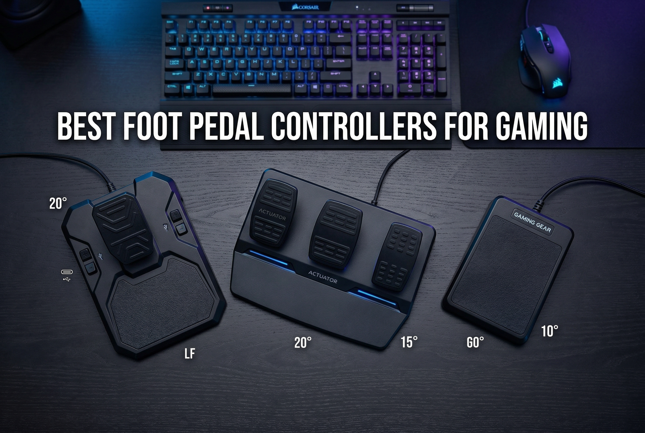 Best foot pedal controllers for gaming