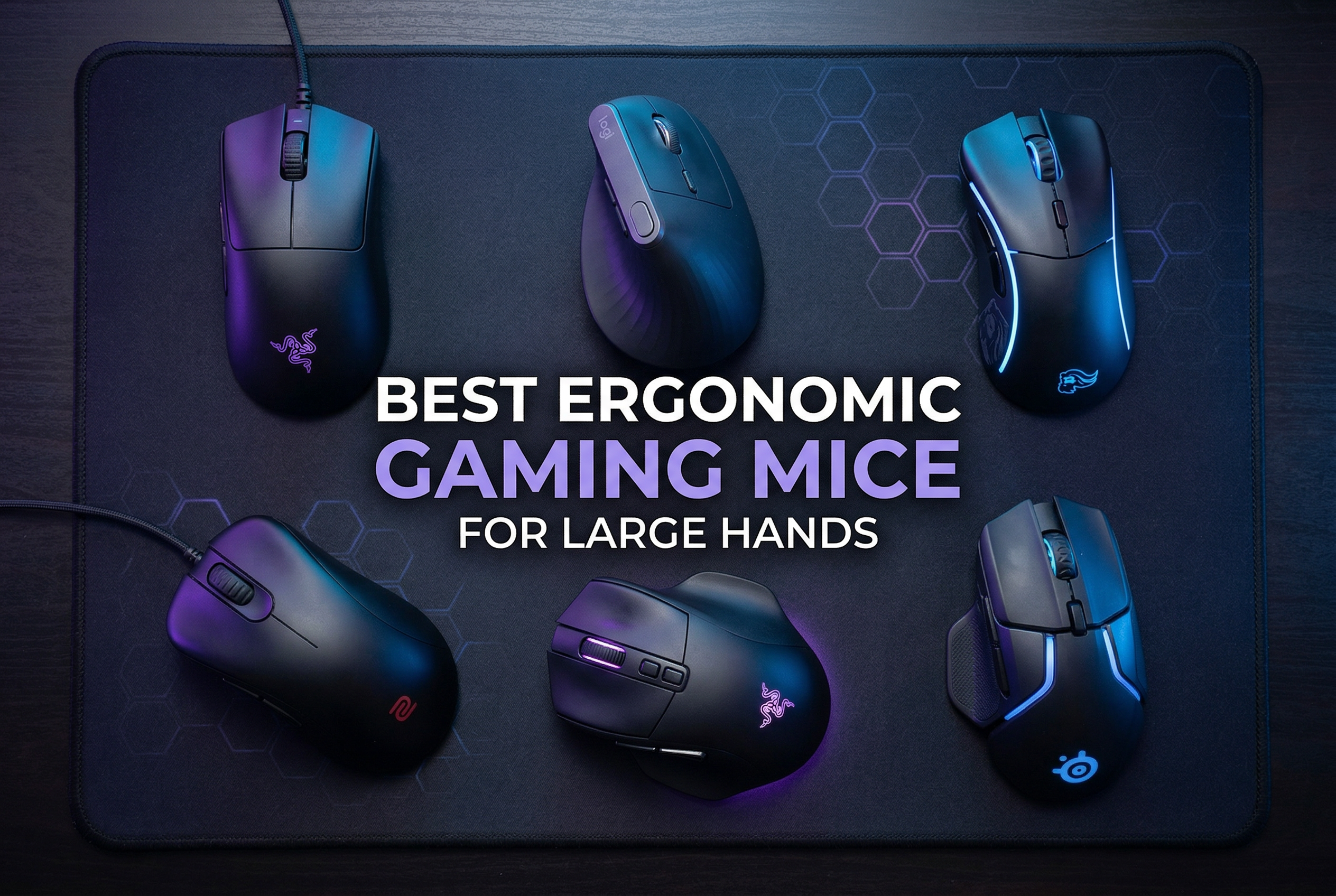 Best ergonomic gaming mice for large hands