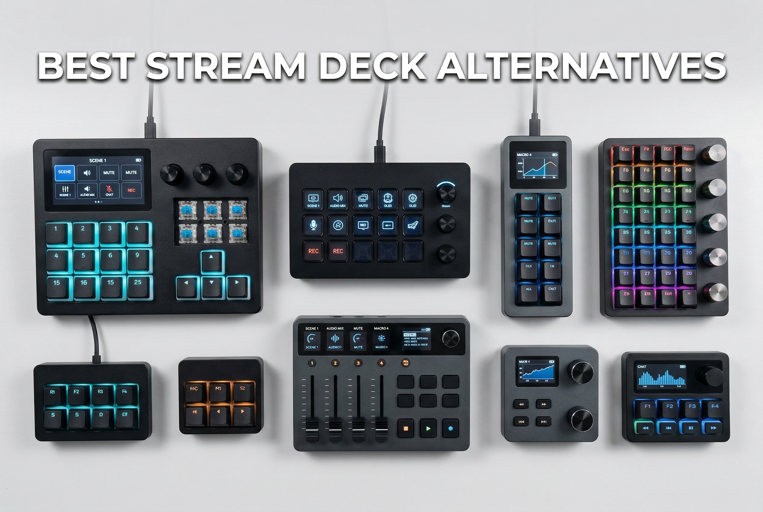Best stream deck alternatives and macro pads