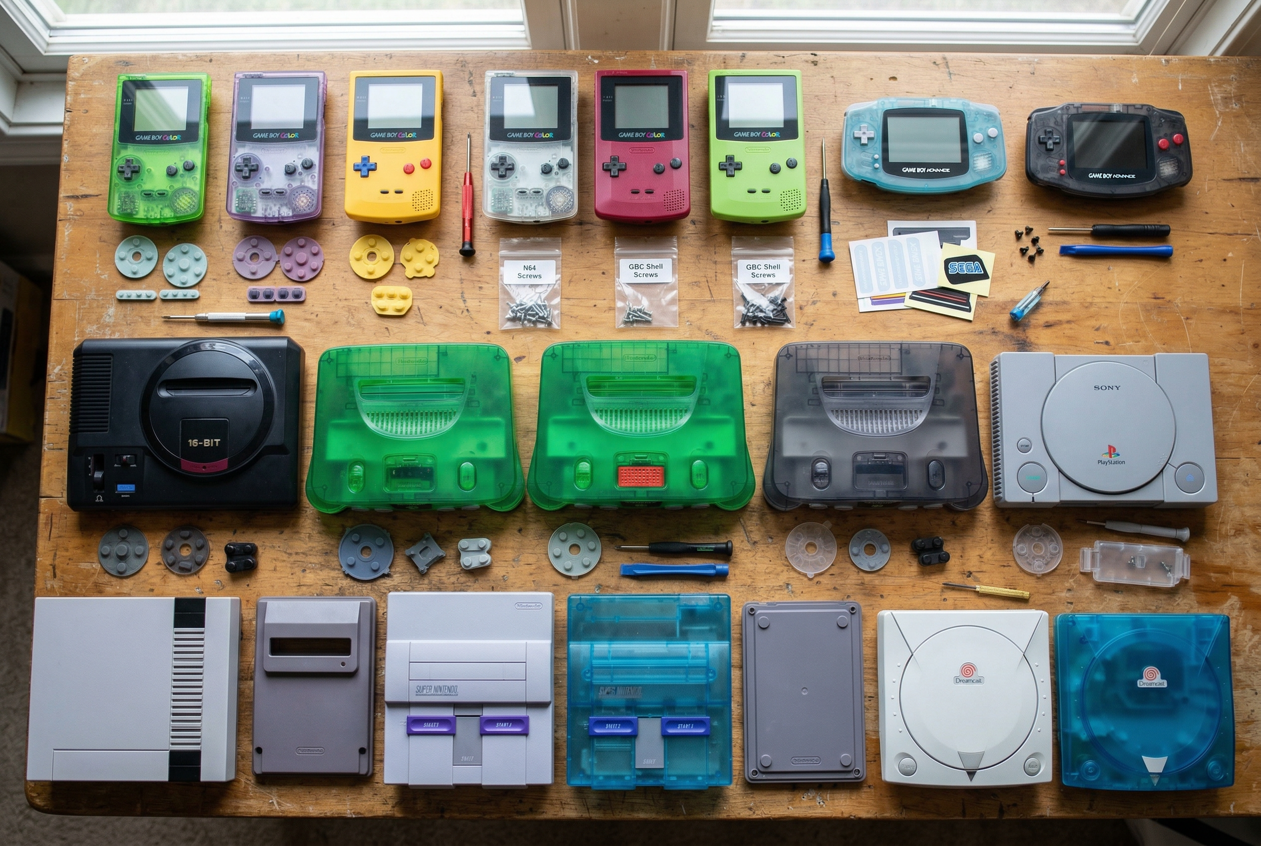 Best retro console shell replacements
