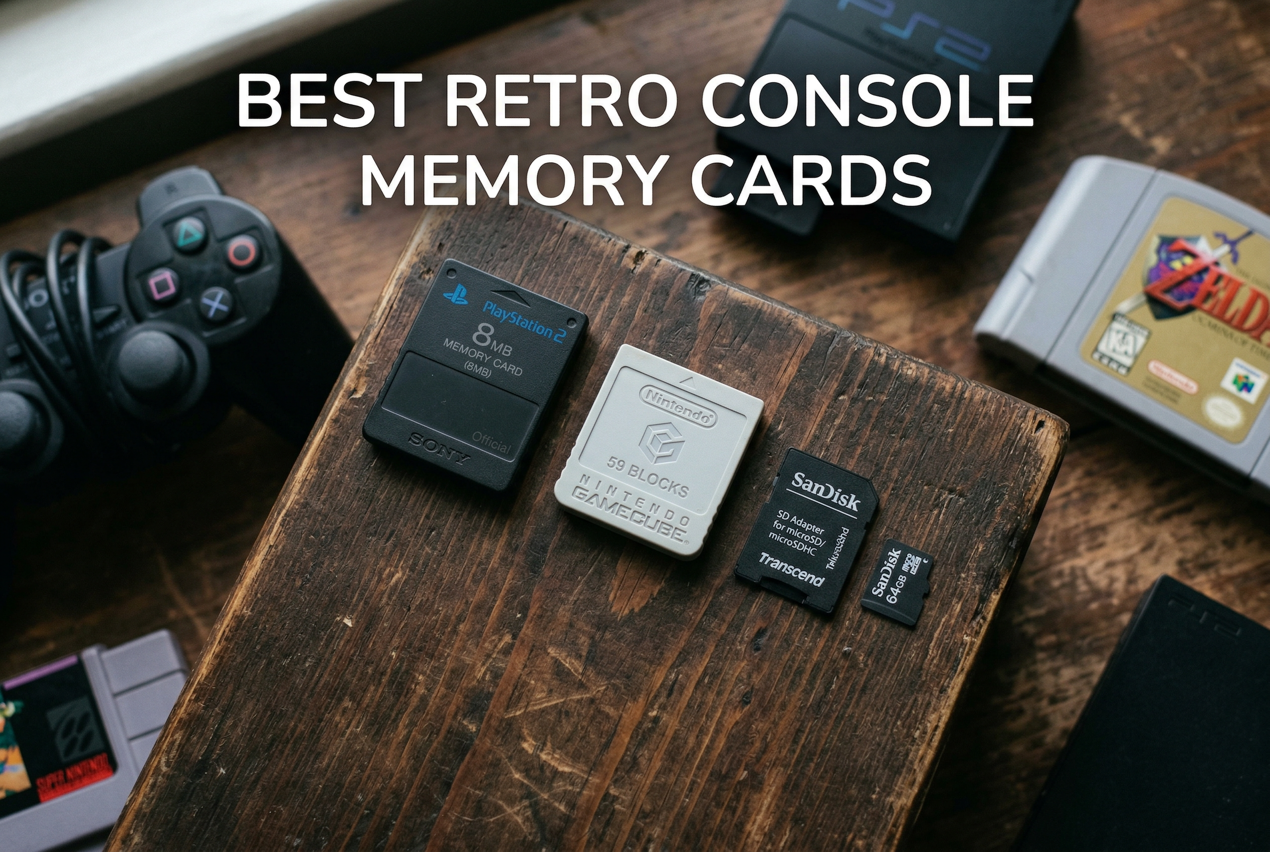 Best retro console memory cards