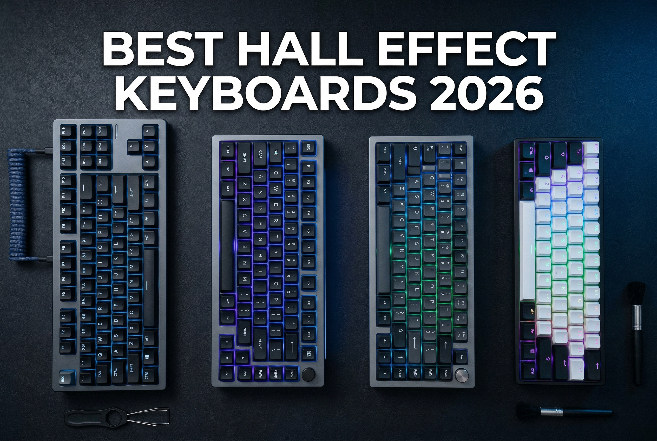 Best Hall Effect gaming keyboards