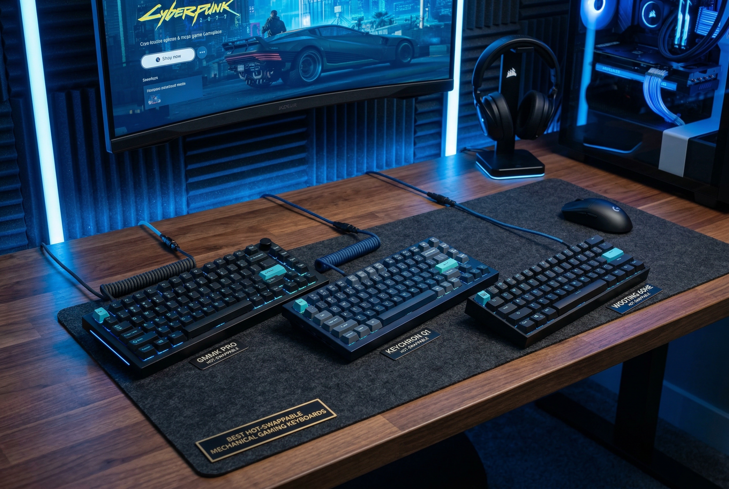 Best hot-swappable mechanical gaming keyboards