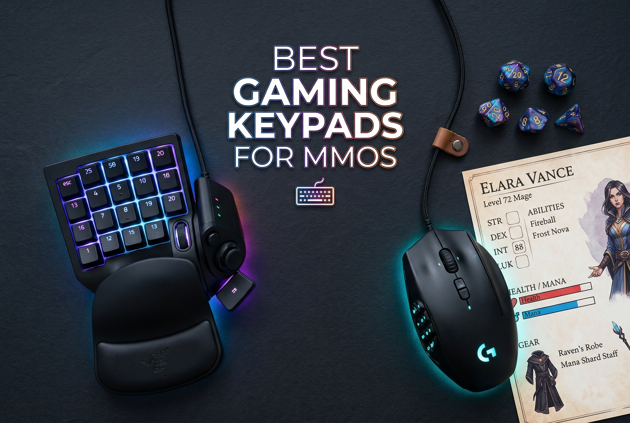 Best gaming keypads for MMOs