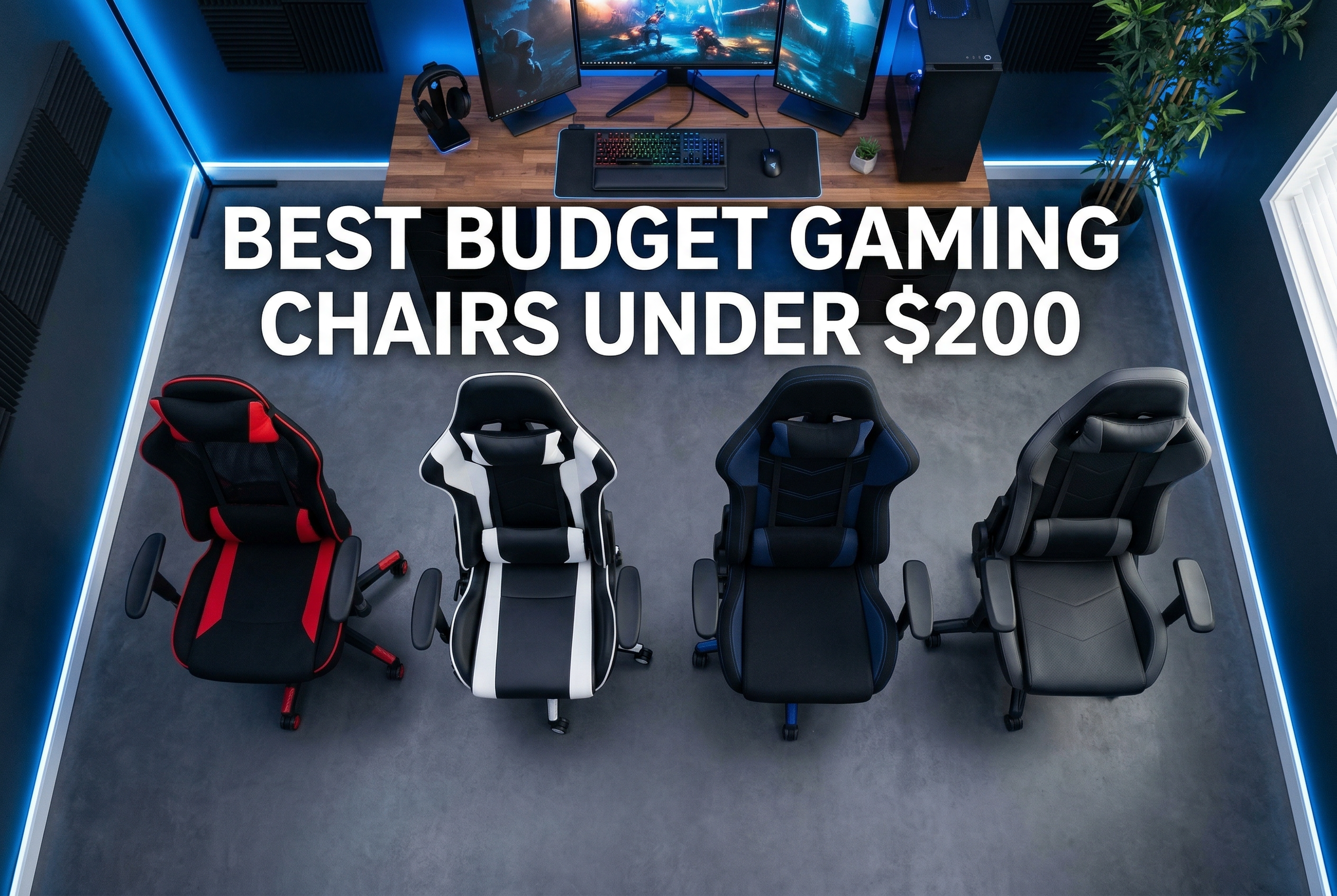 Best budget gaming chairs under $200