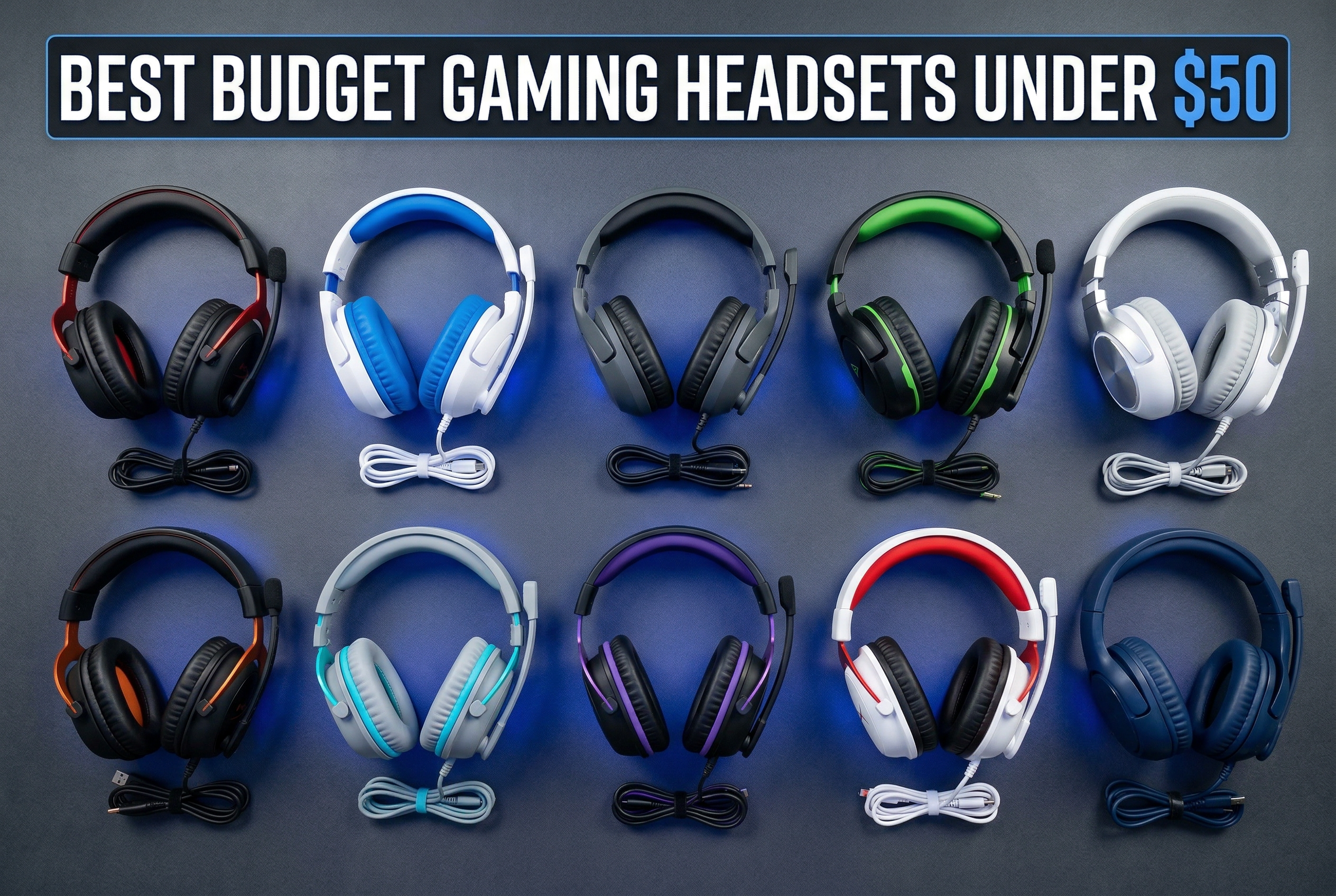 Best budget gaming headsets under $50
