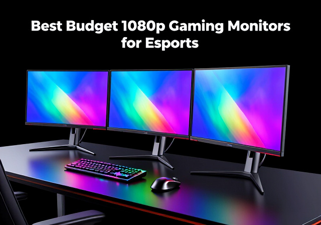 Best budget 1080p gaming monitors for esports