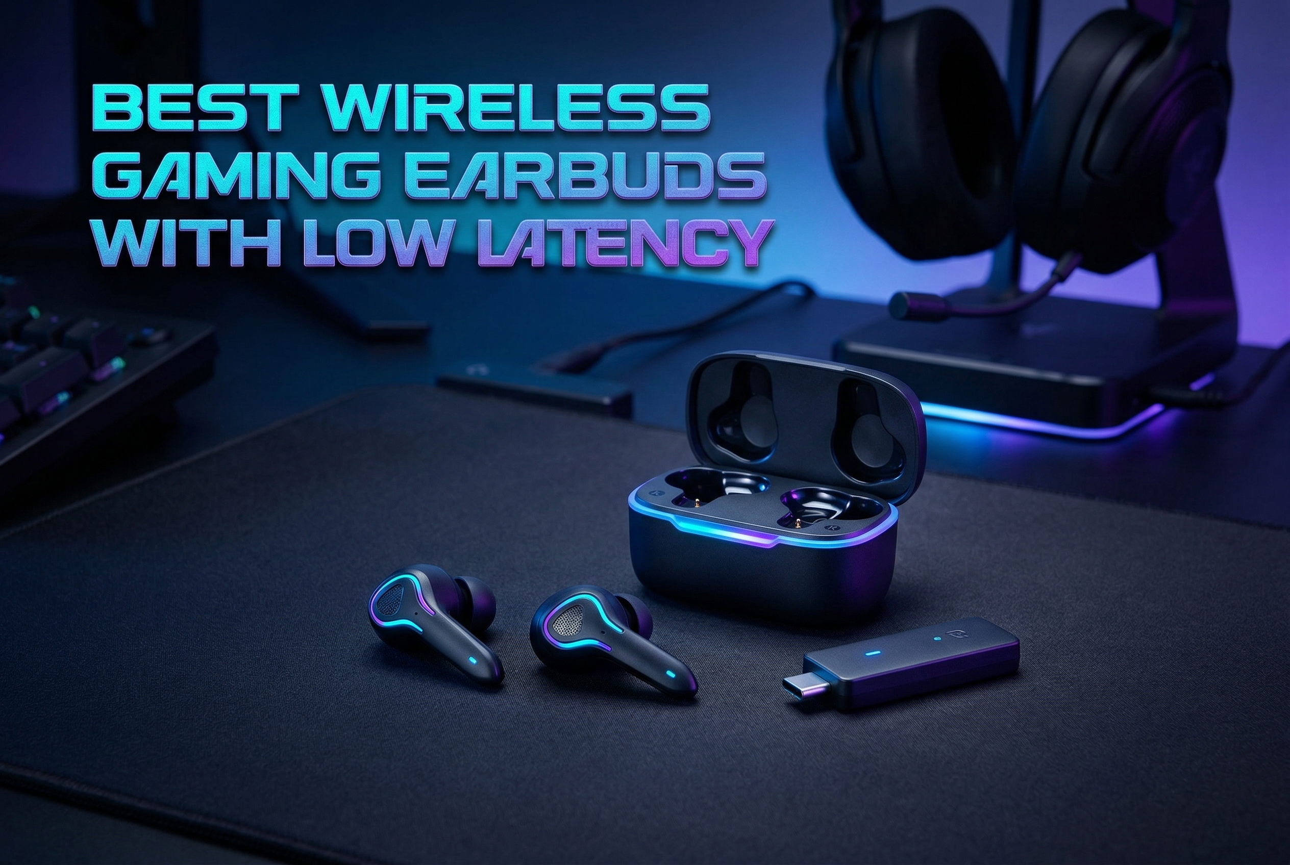 Best wireless gaming earbuds with low latency