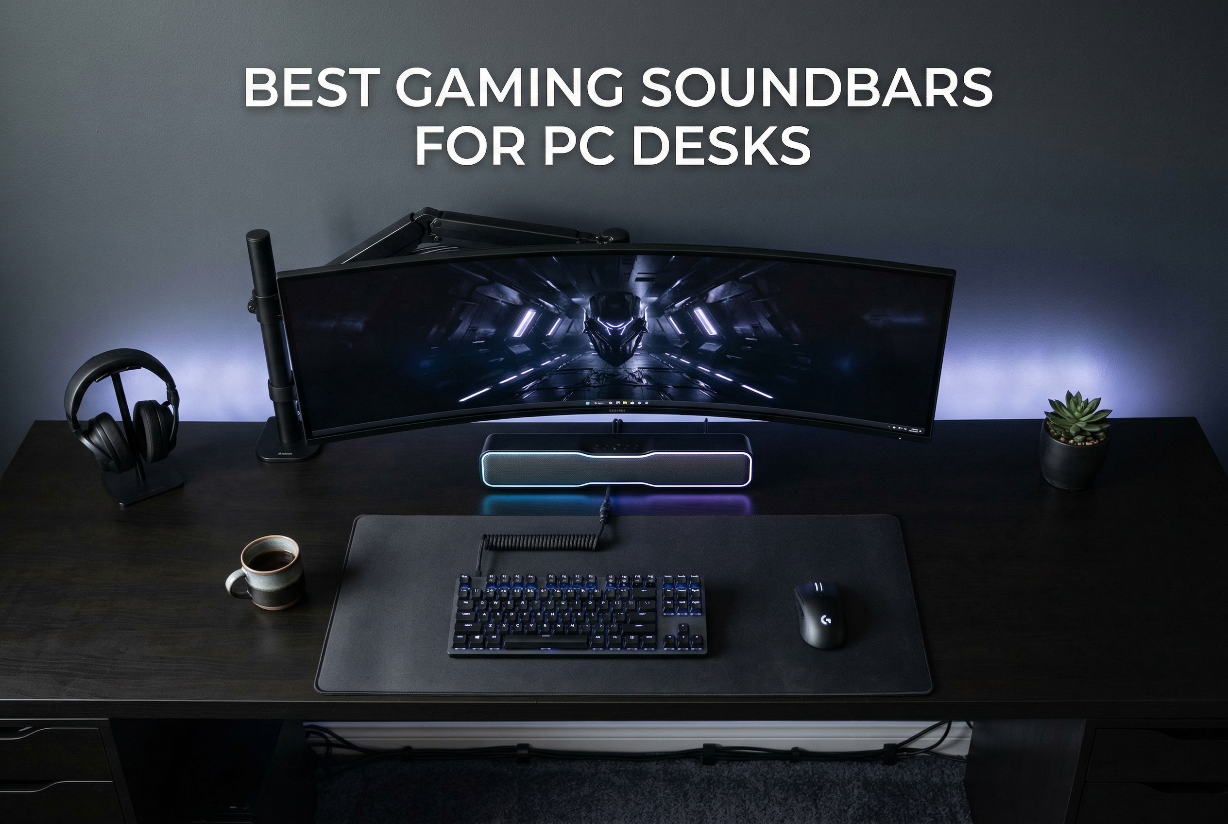 Best gaming soundbars for PC desks