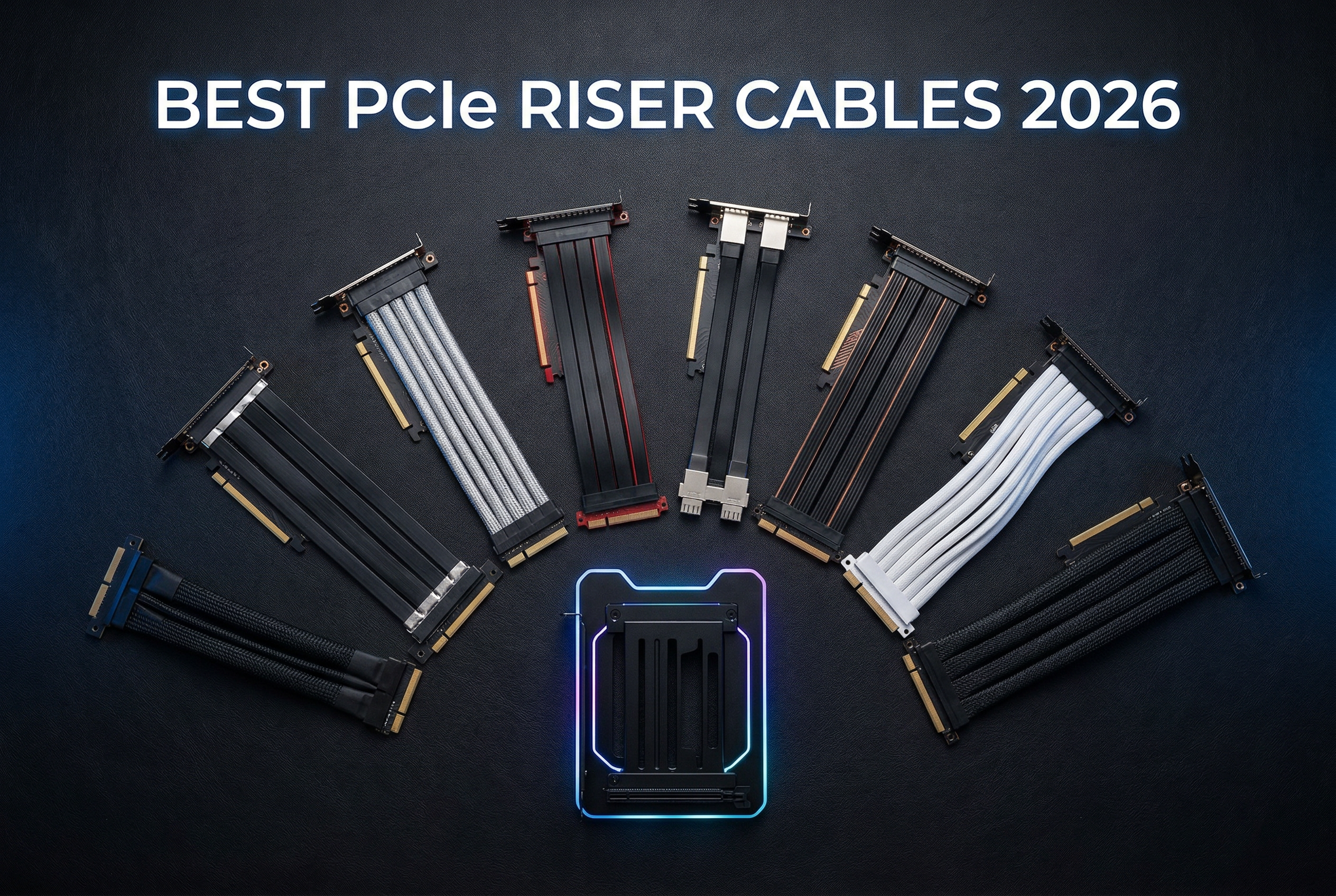 Best PCIe riser cables for vertical GPU mounting
