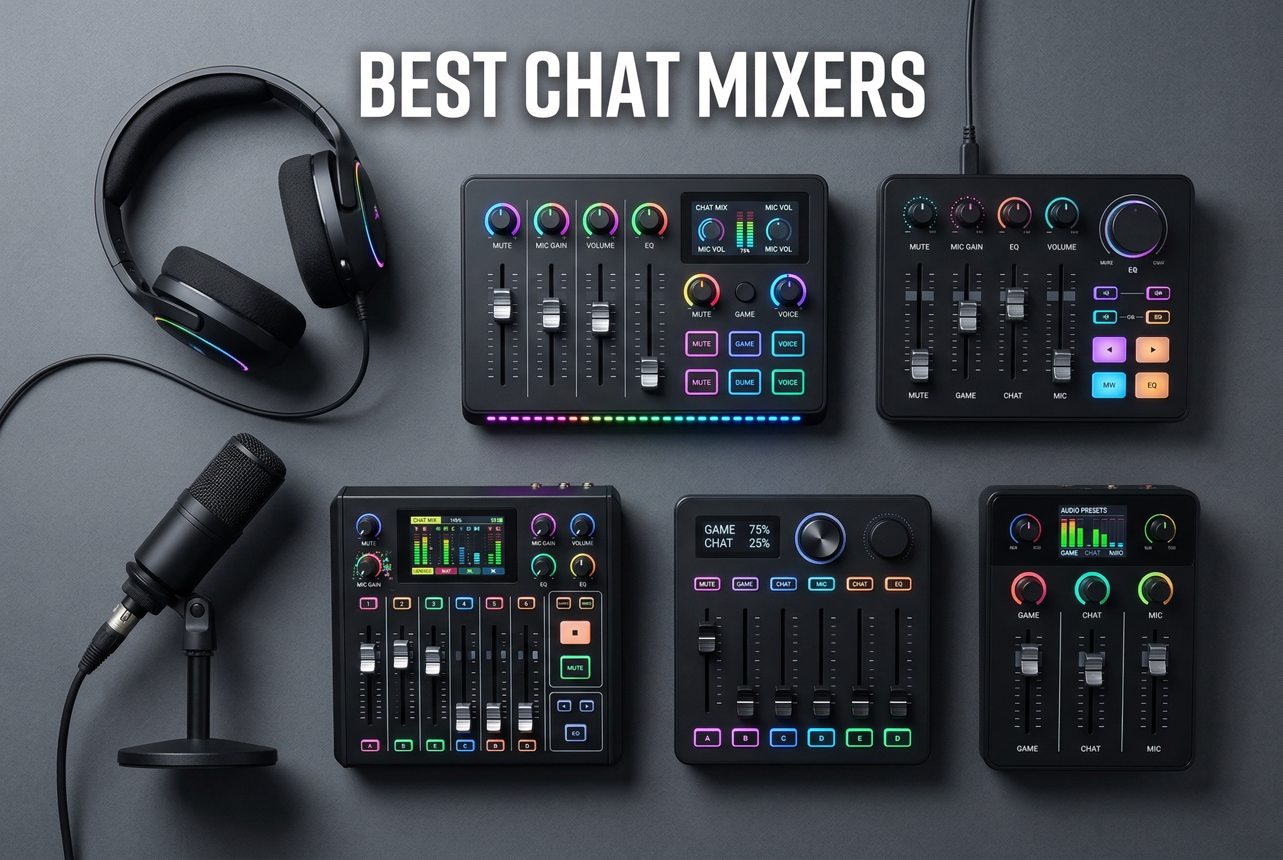 Best chat mixers for gaming and streaming