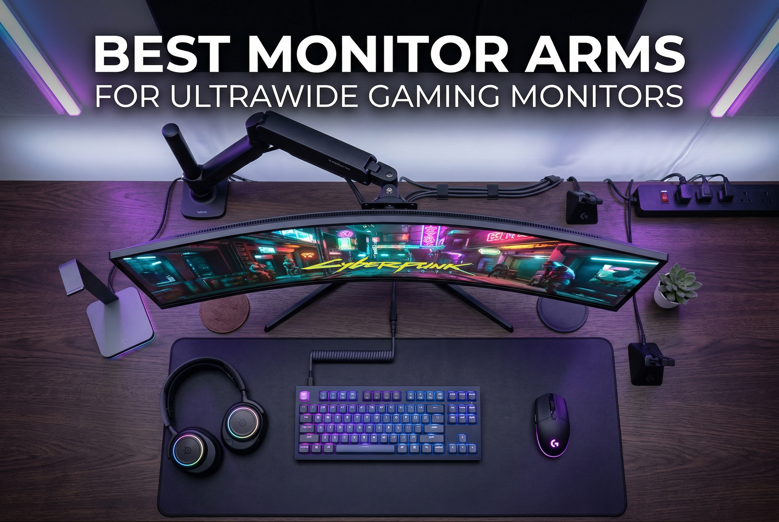 Best monitor arms for ultrawide gaming monitors