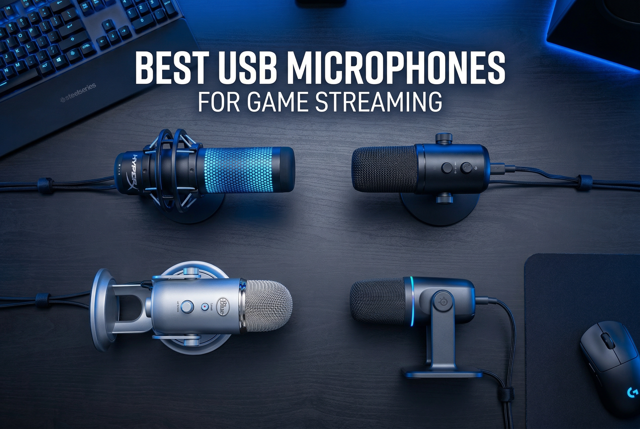 Best USB microphones for game streaming