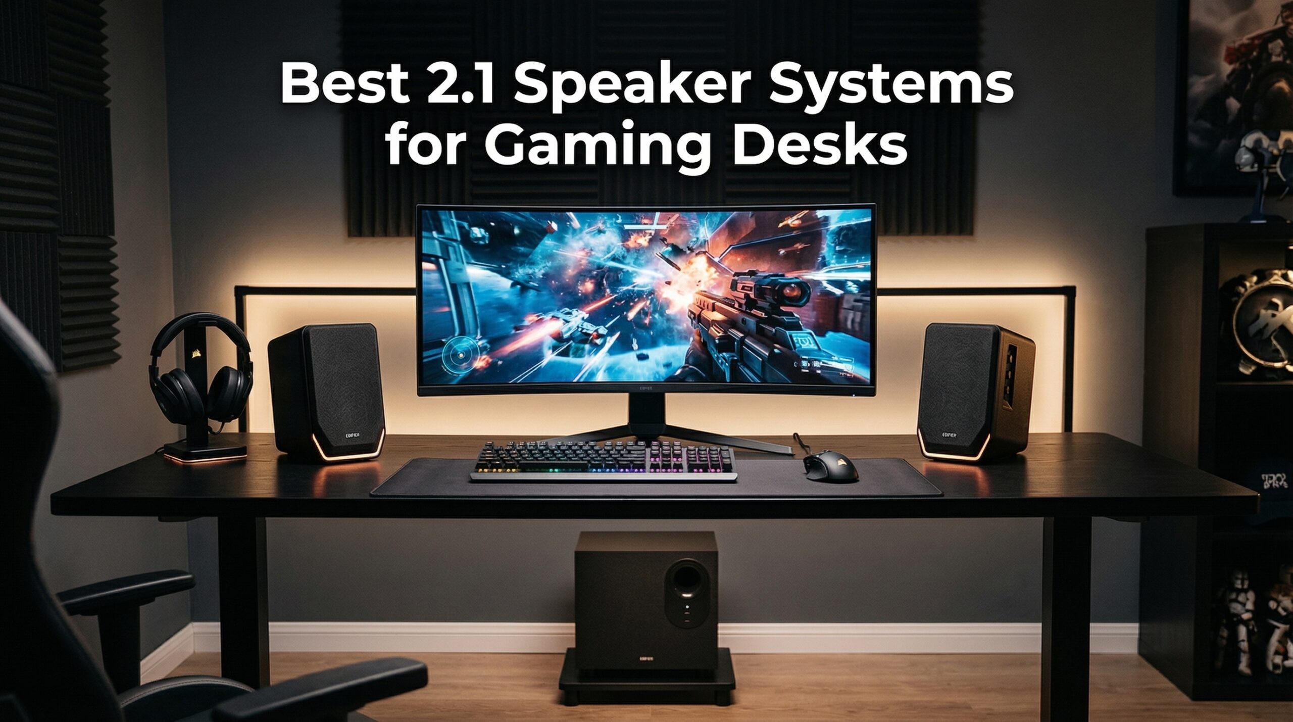 Best 2.1 speaker systems for gaming desks