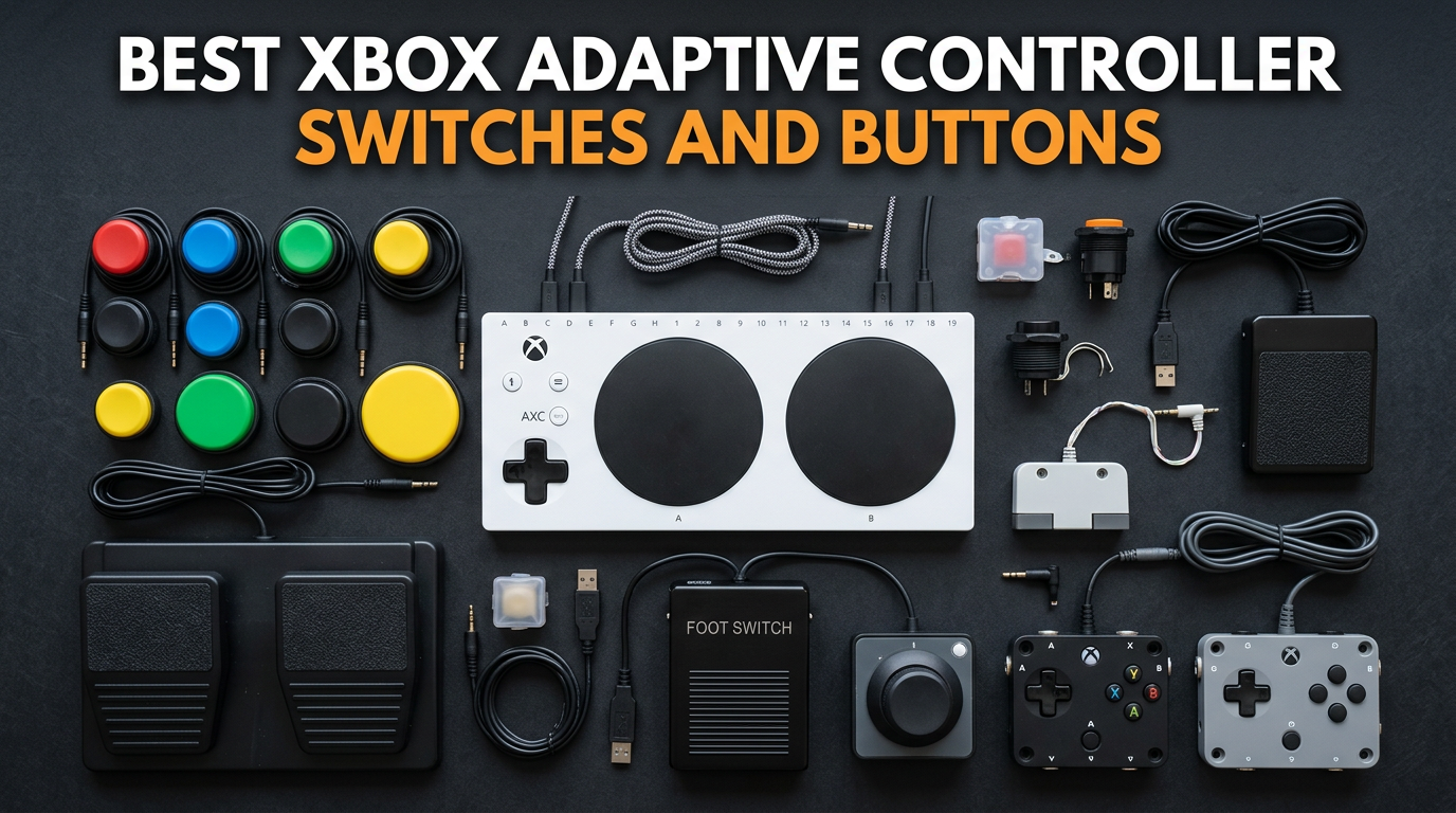 Best Xbox Adaptive Controller switches and buttons