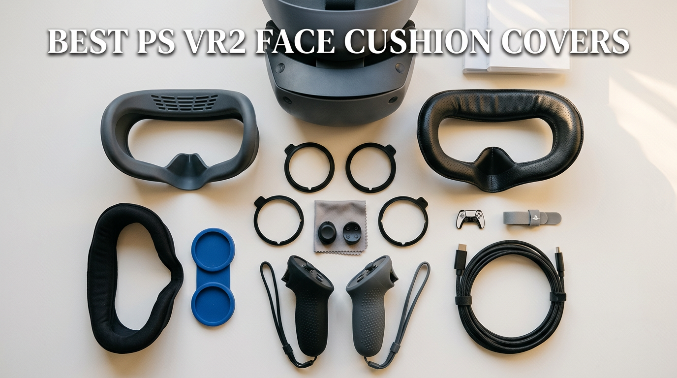Best PS VR2 silicone face cushion covers