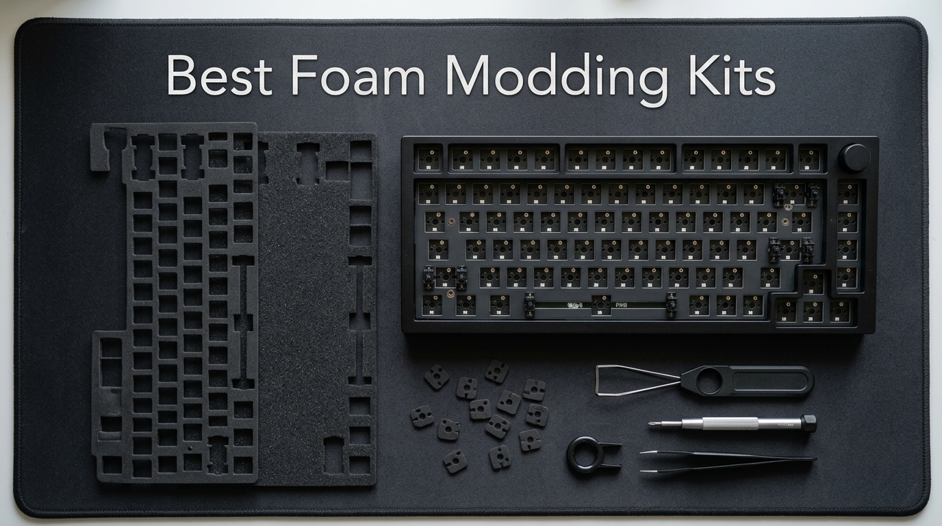 Best foam modding kits for mechanical keyboards