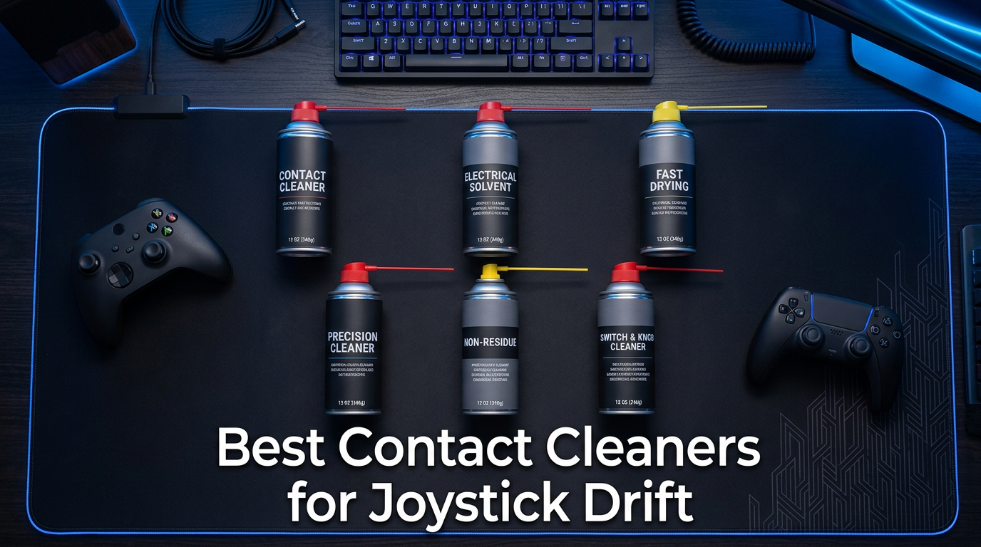 Best contact cleaners for controller joystick drift