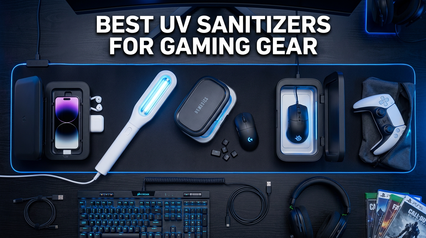 Best UV sanitizers for controllers and gaming gear