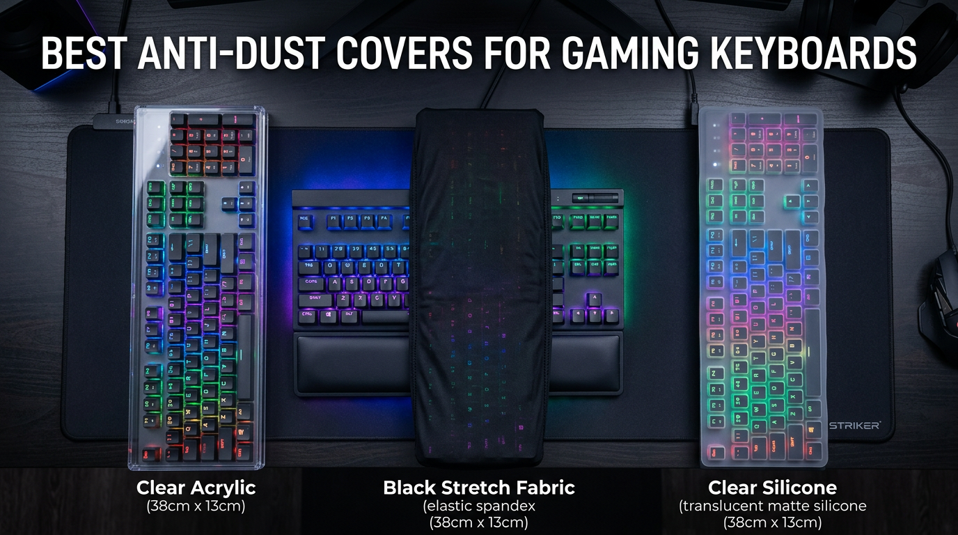 Best anti-dust covers for gaming keyboards