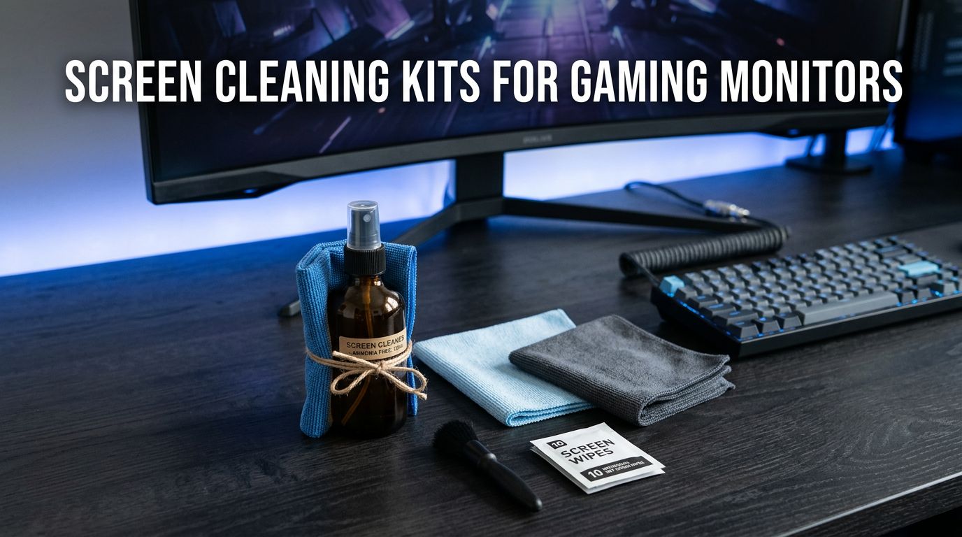 Best screen cleaning kits for gaming monitors