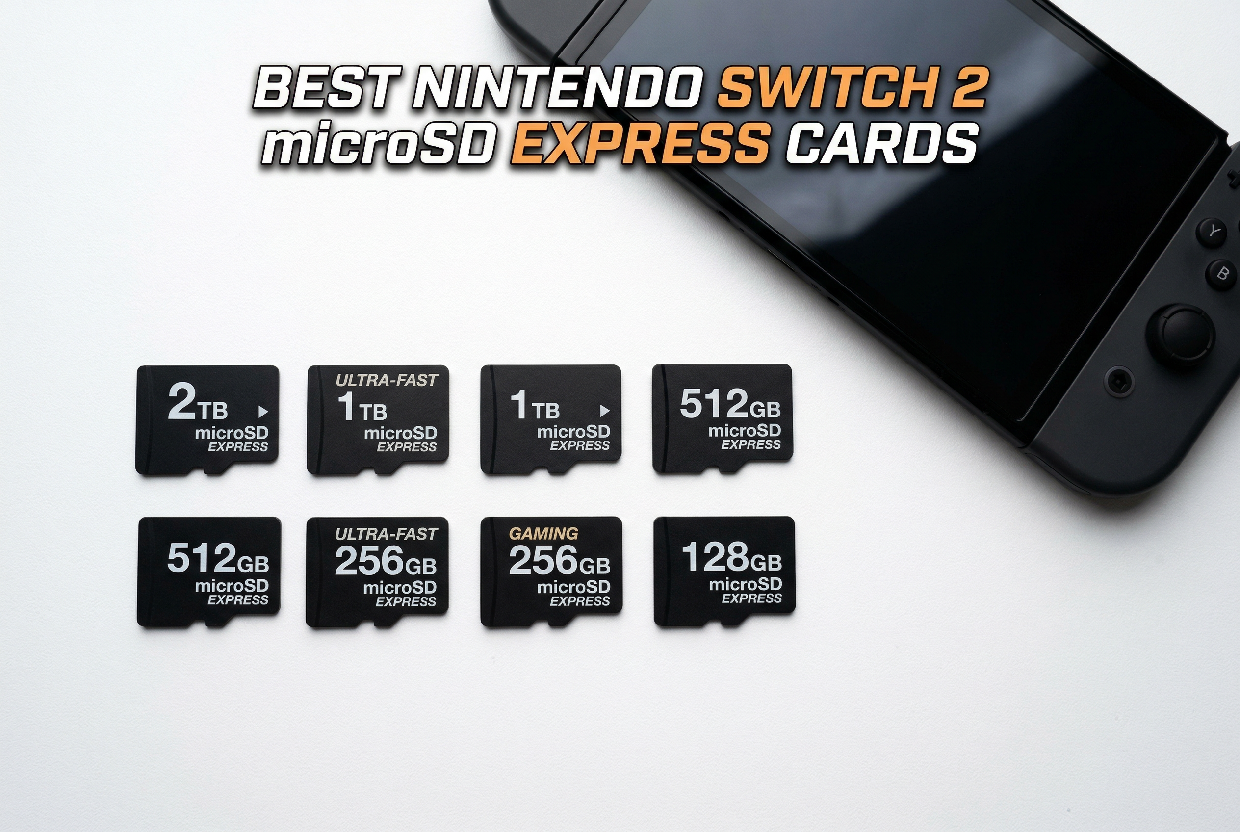 Best Nintendo Switch 2 microSD Express cards