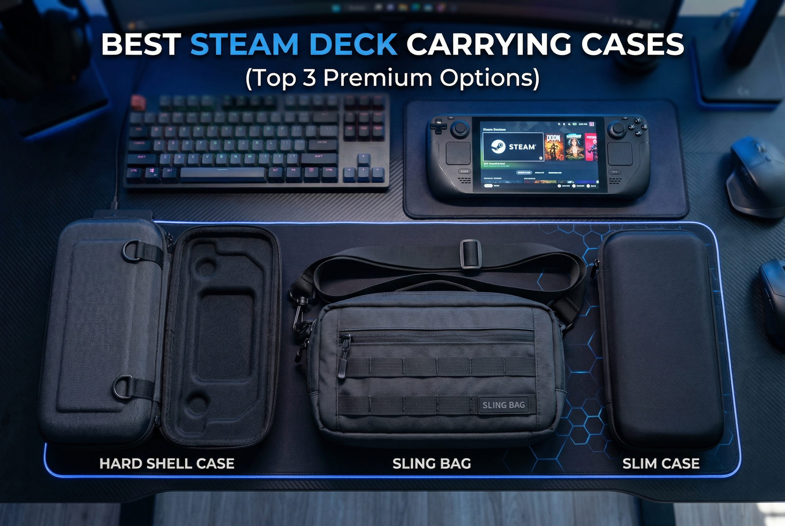 Best Steam Deck carrying cases