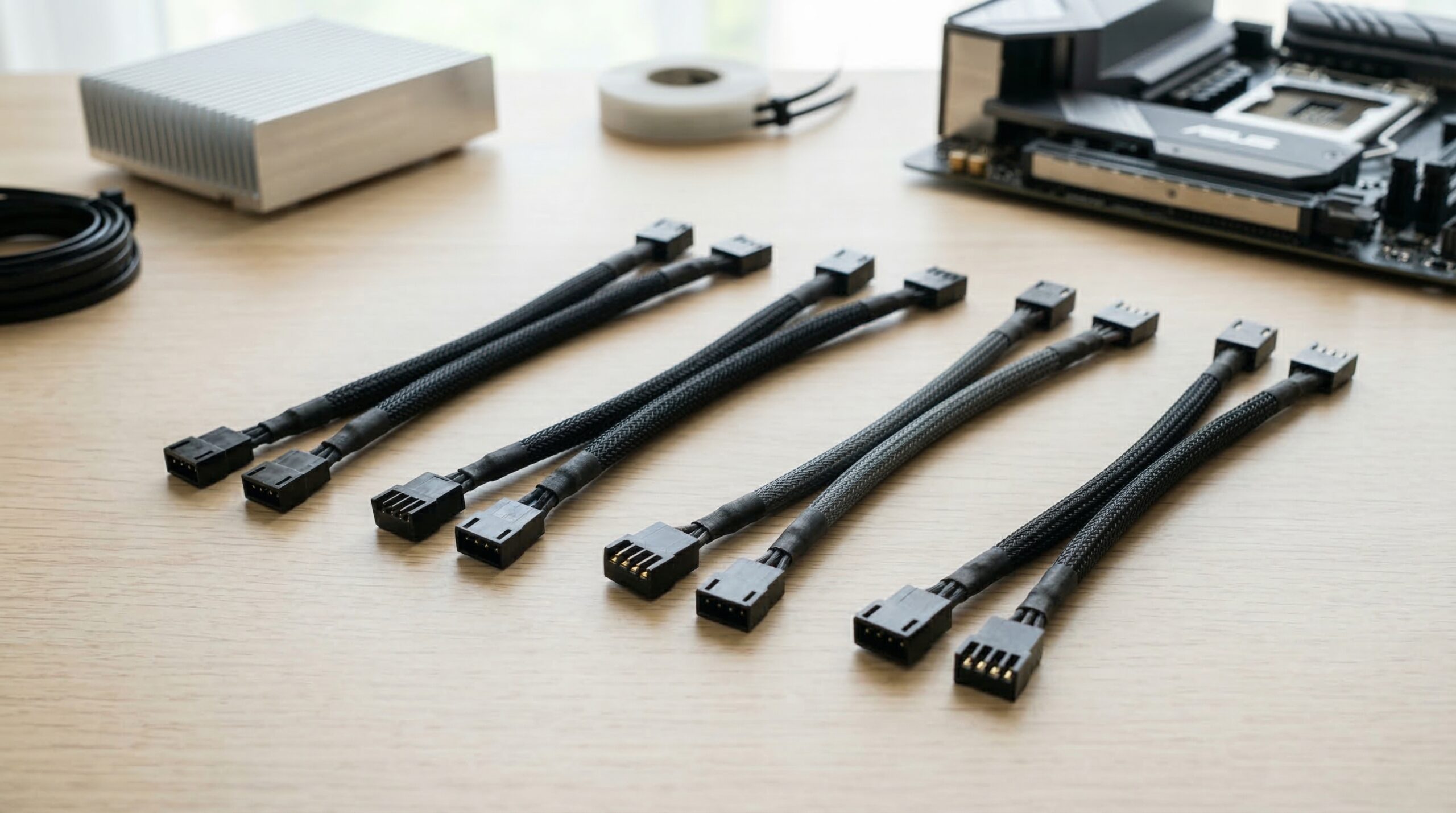 Best 4-pin PWM fan extension cables for PC builds
