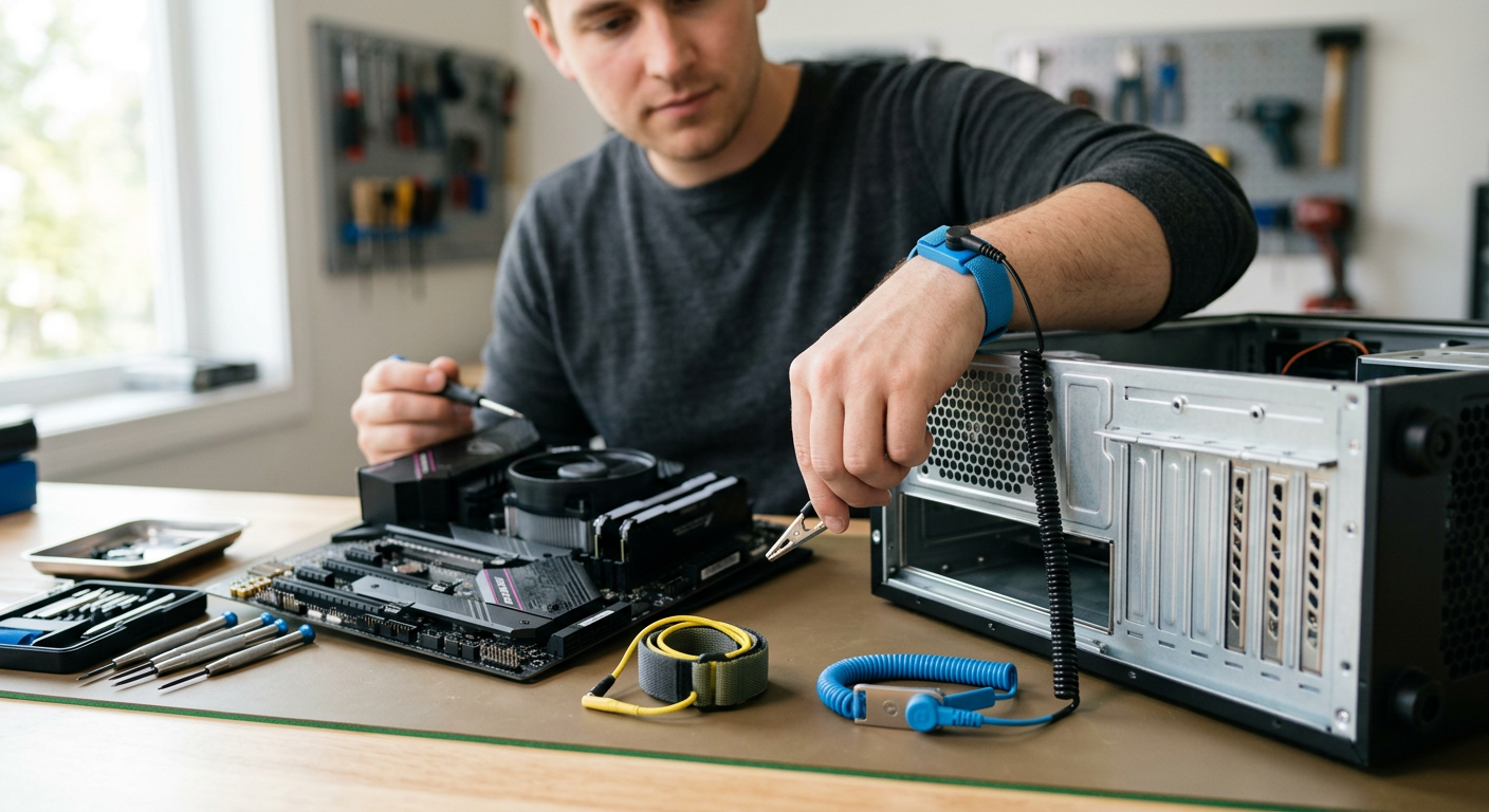 Best anti-static wrist straps for PC building