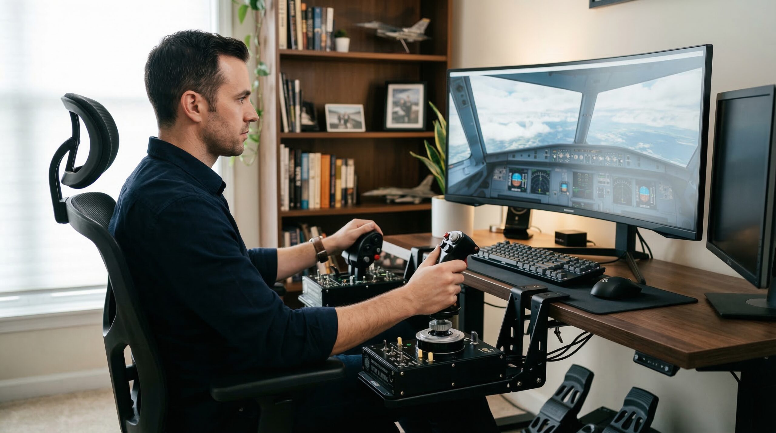 Best HOTAS systems for flight simulators