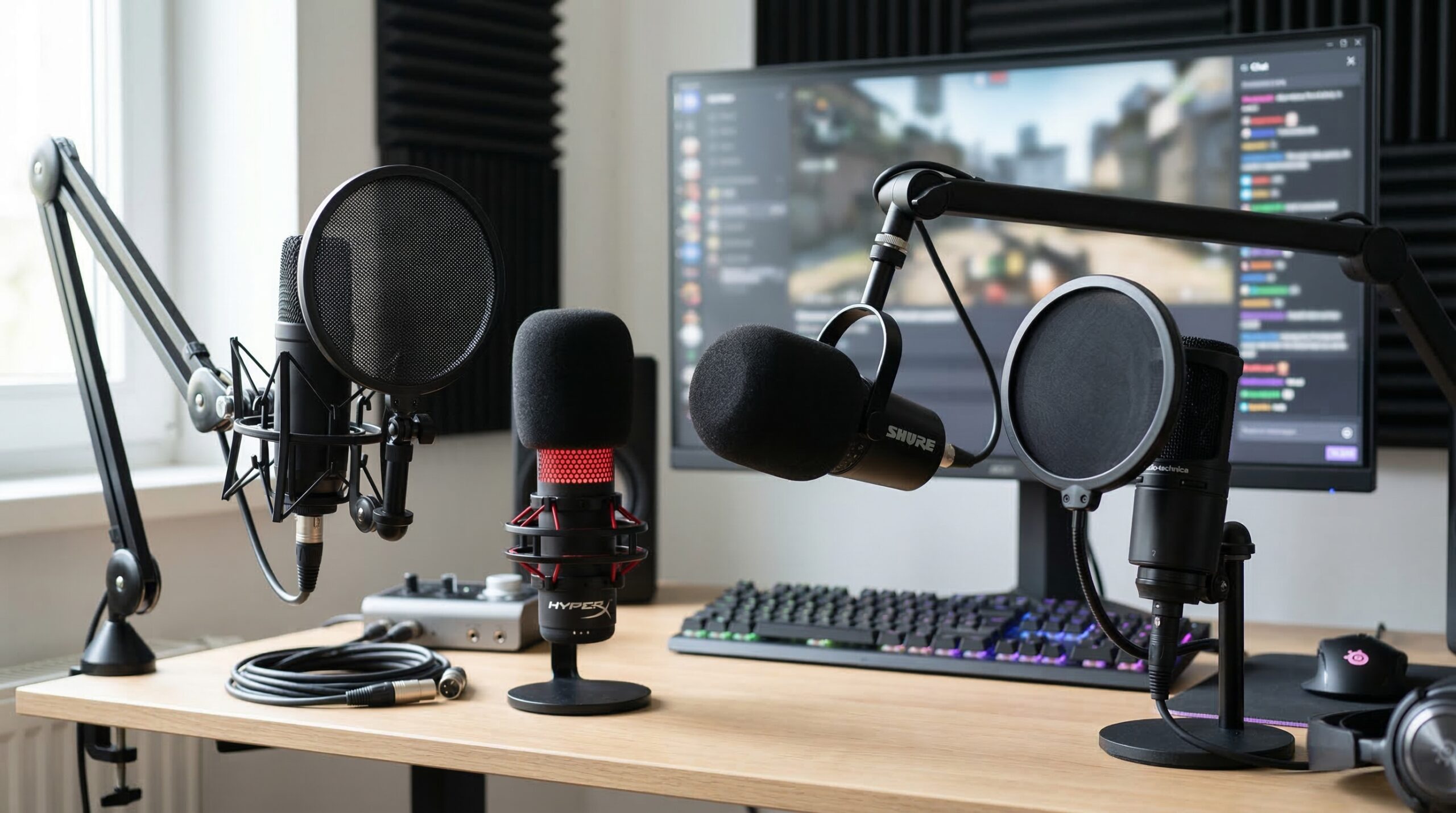Best pop filters for gaming microphones