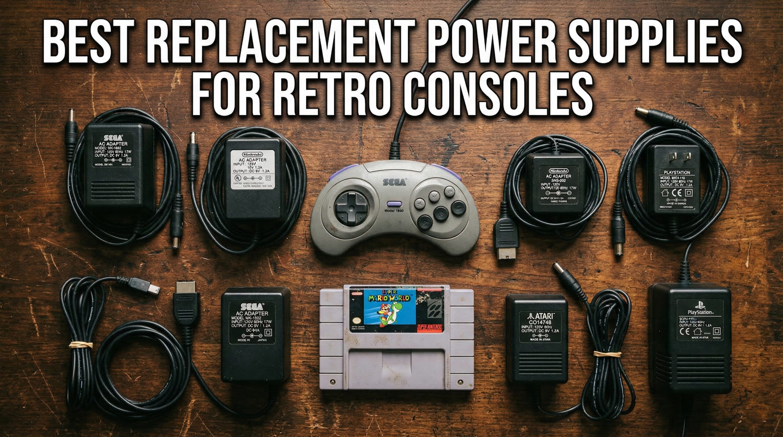 Best replacement power supplies for retro consoles