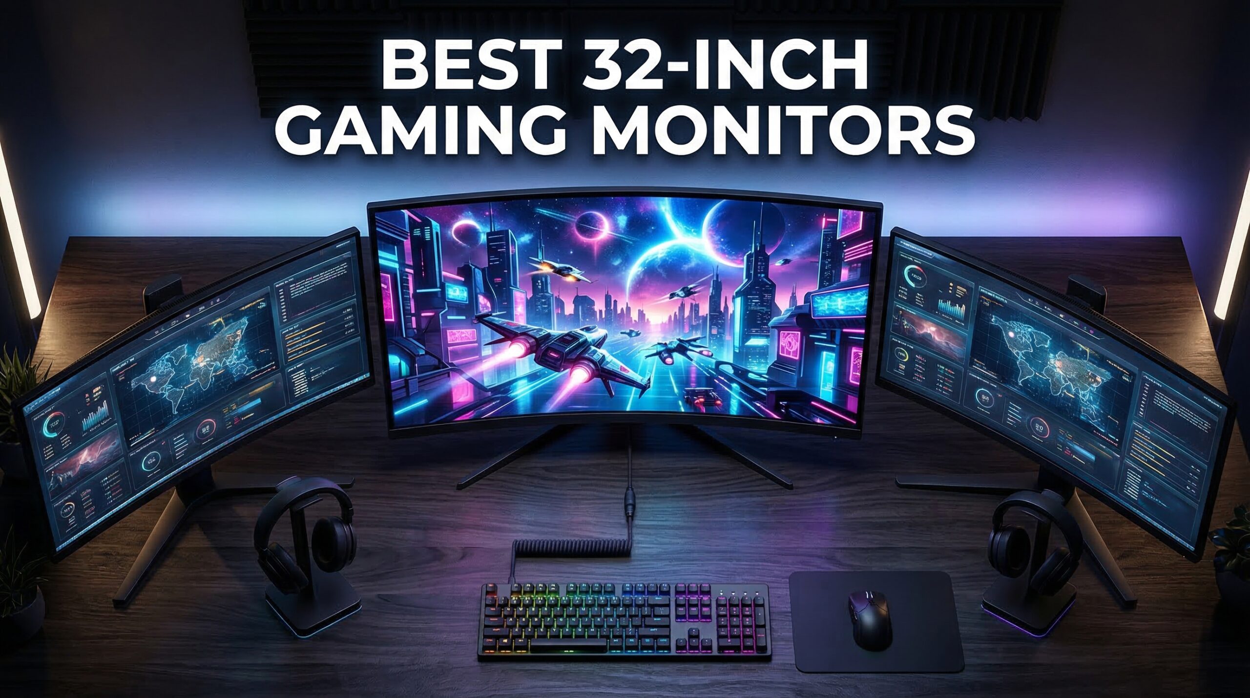 Best 32-inch gaming monitors