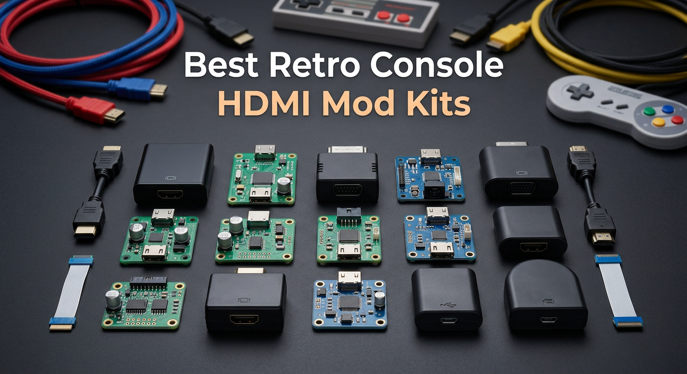 Best retro console internal HDMI mod kits