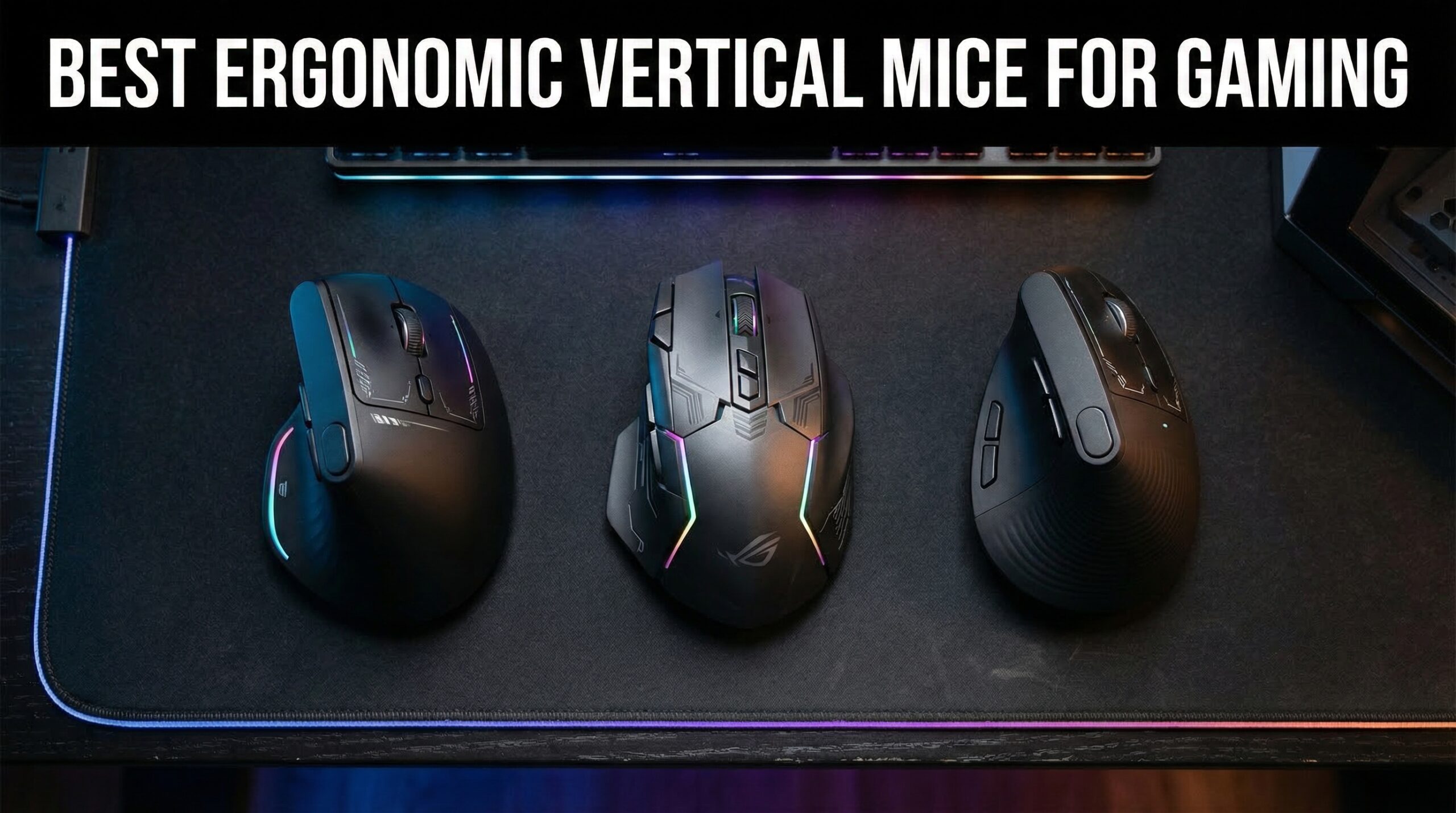 Best ergonomic vertical mice for gaming
