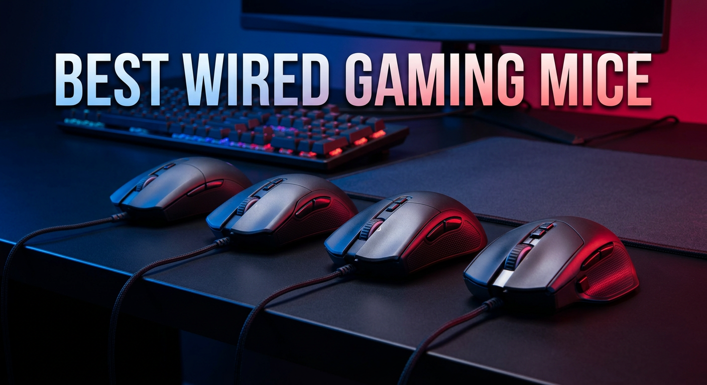 Best wired gaming mice for esports tournaments