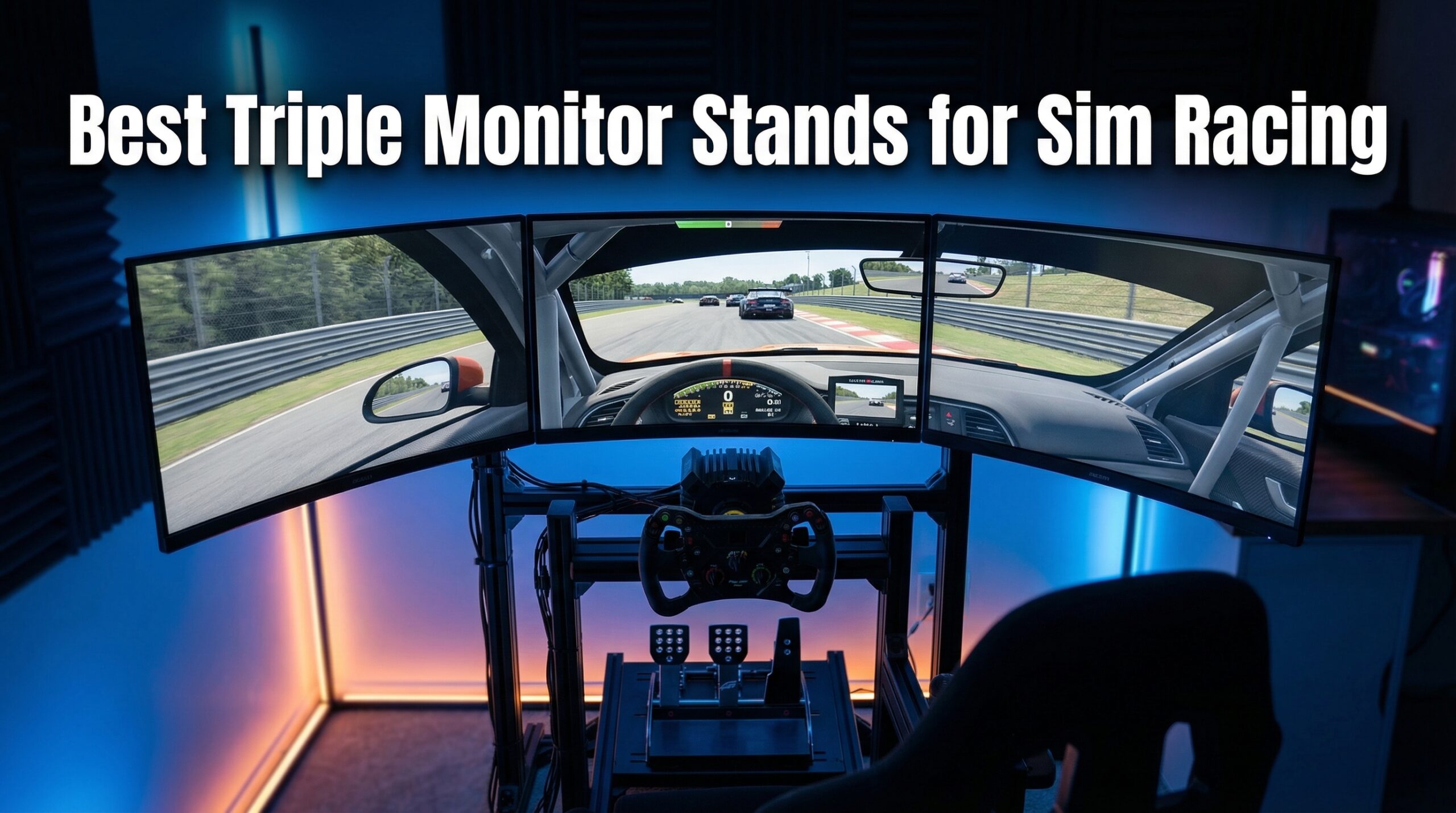 Best triple monitor stands for sim racing