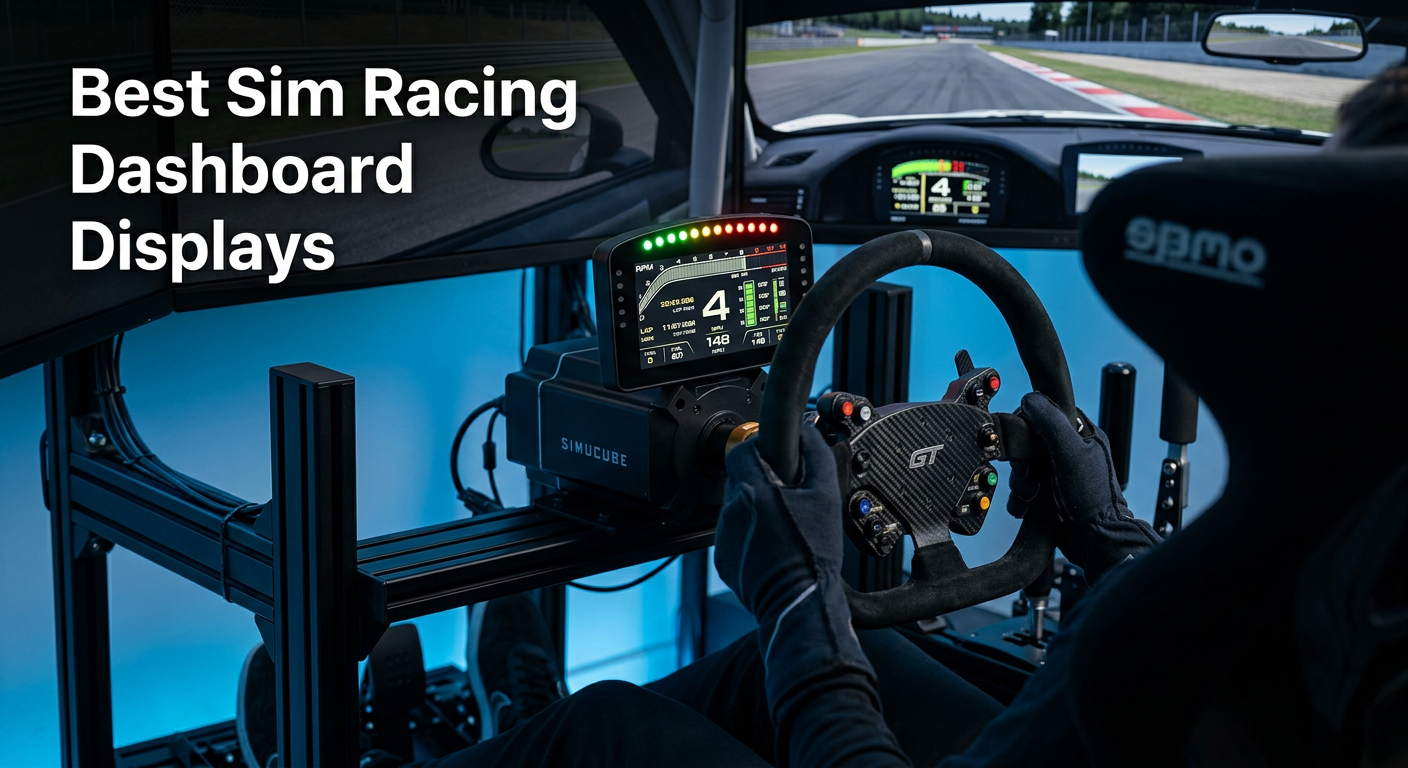 Best sim racing dashboard display screens