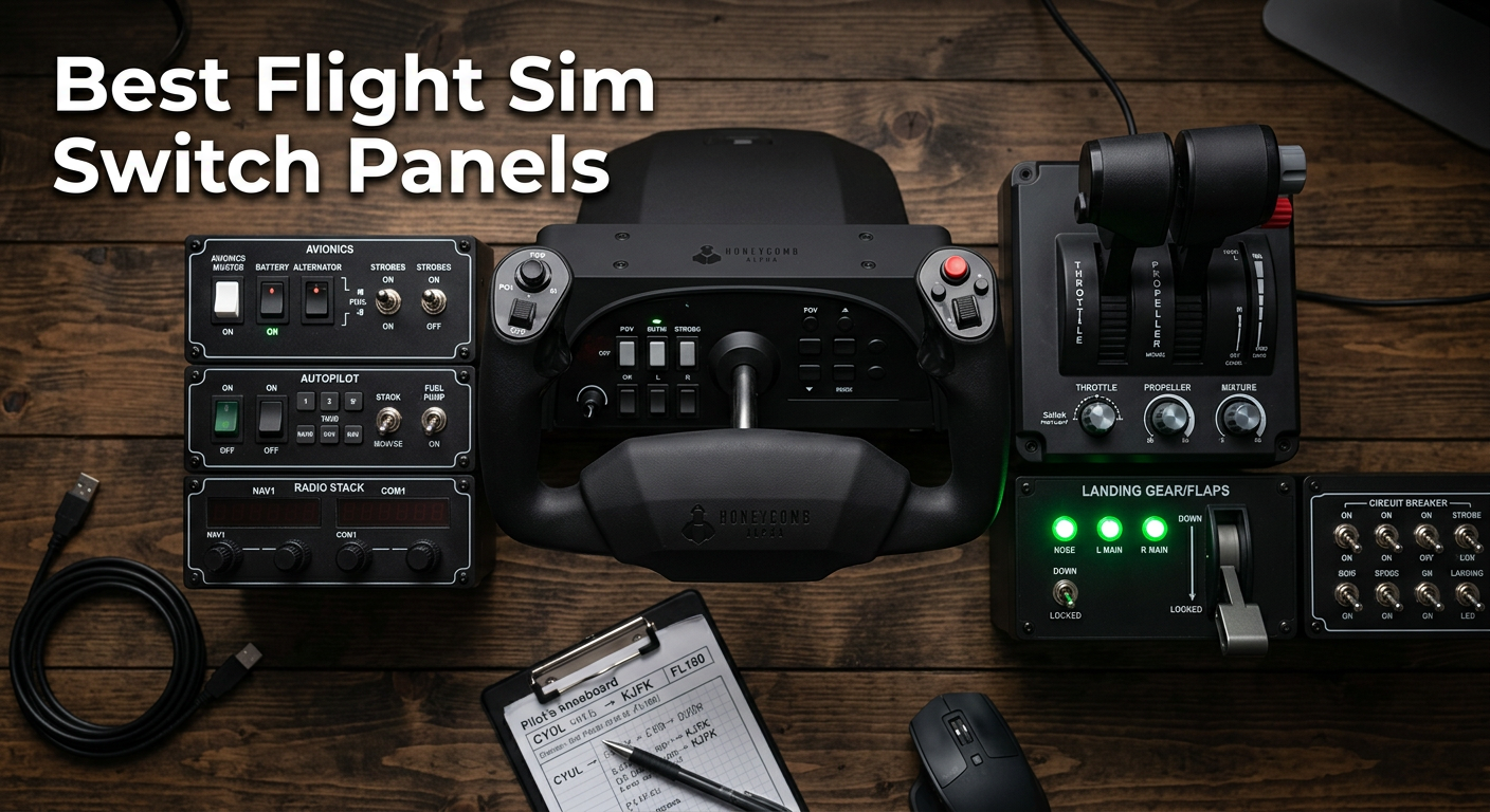 Best flight sim switch panels