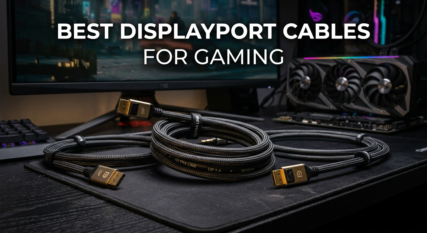 Best DisplayPort cables for gaming