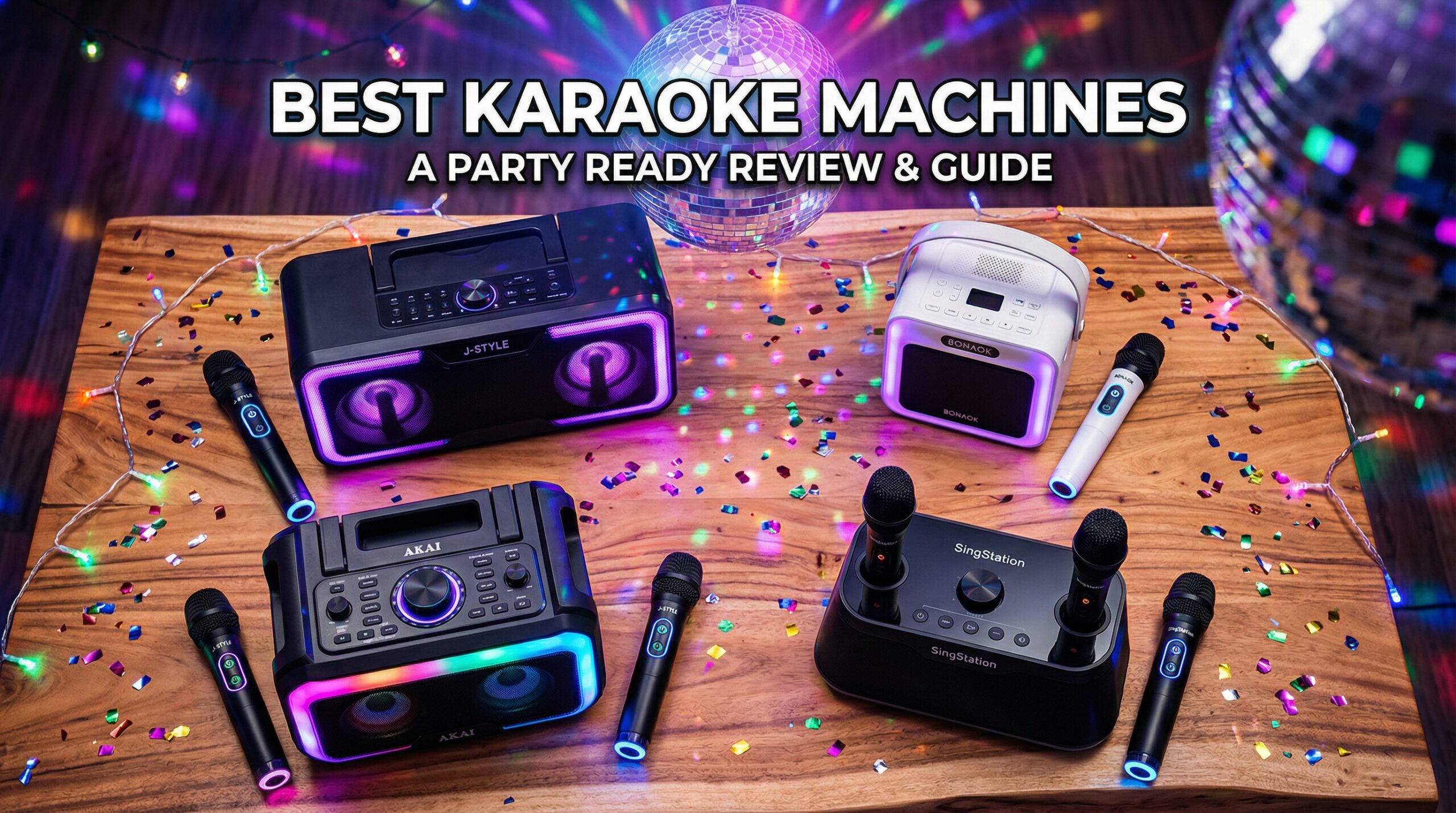 best karaoke machines