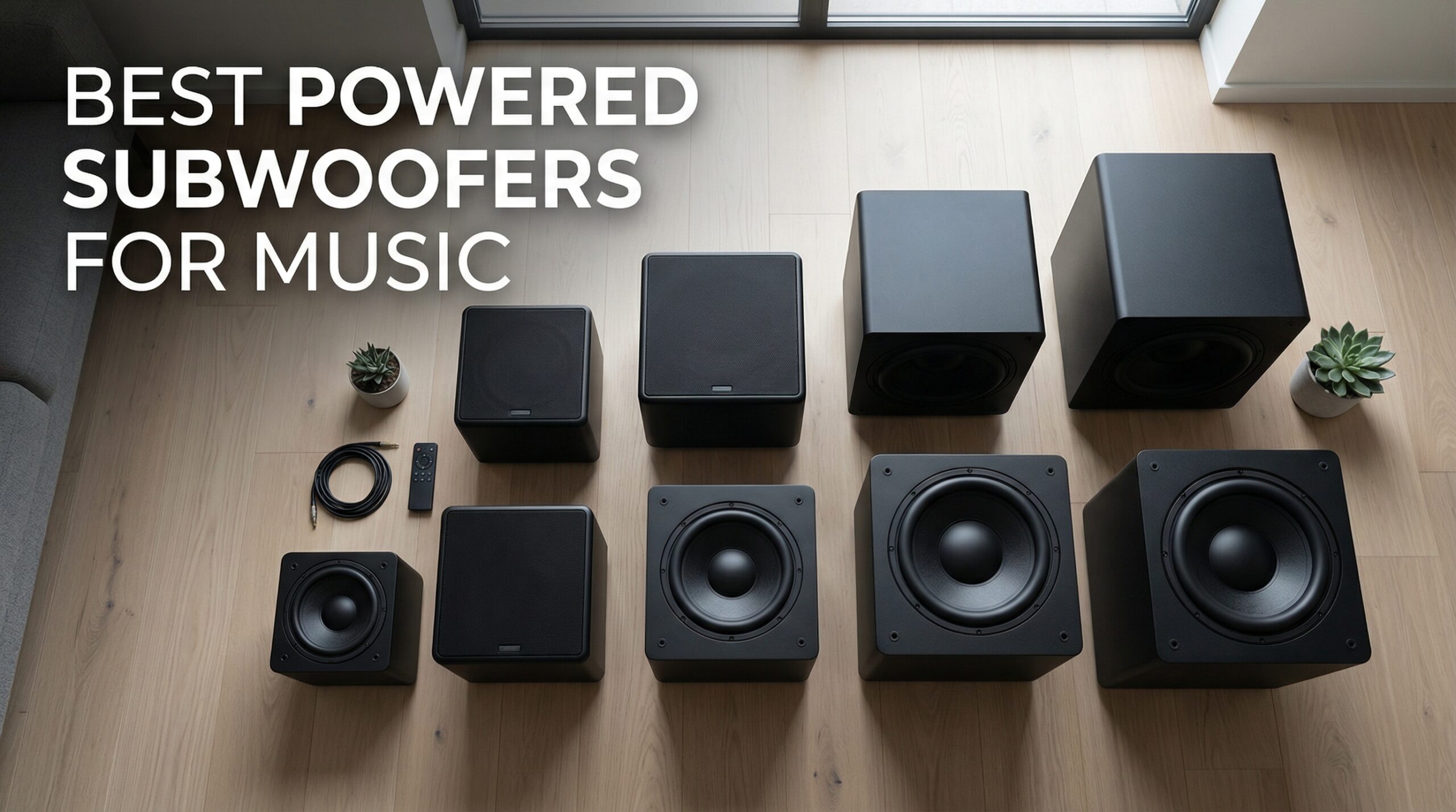 best powered subwoofers for music