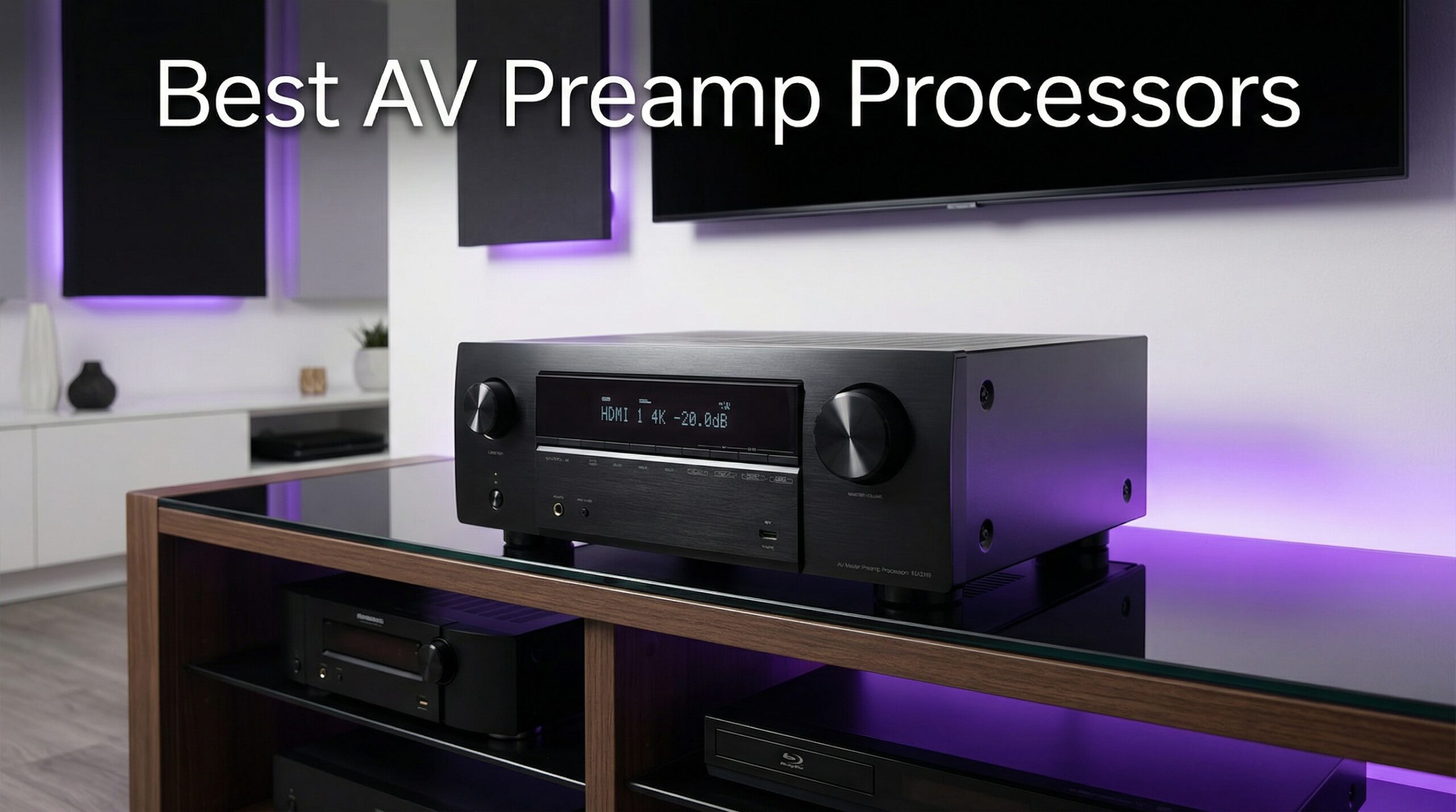 best av preamp processors