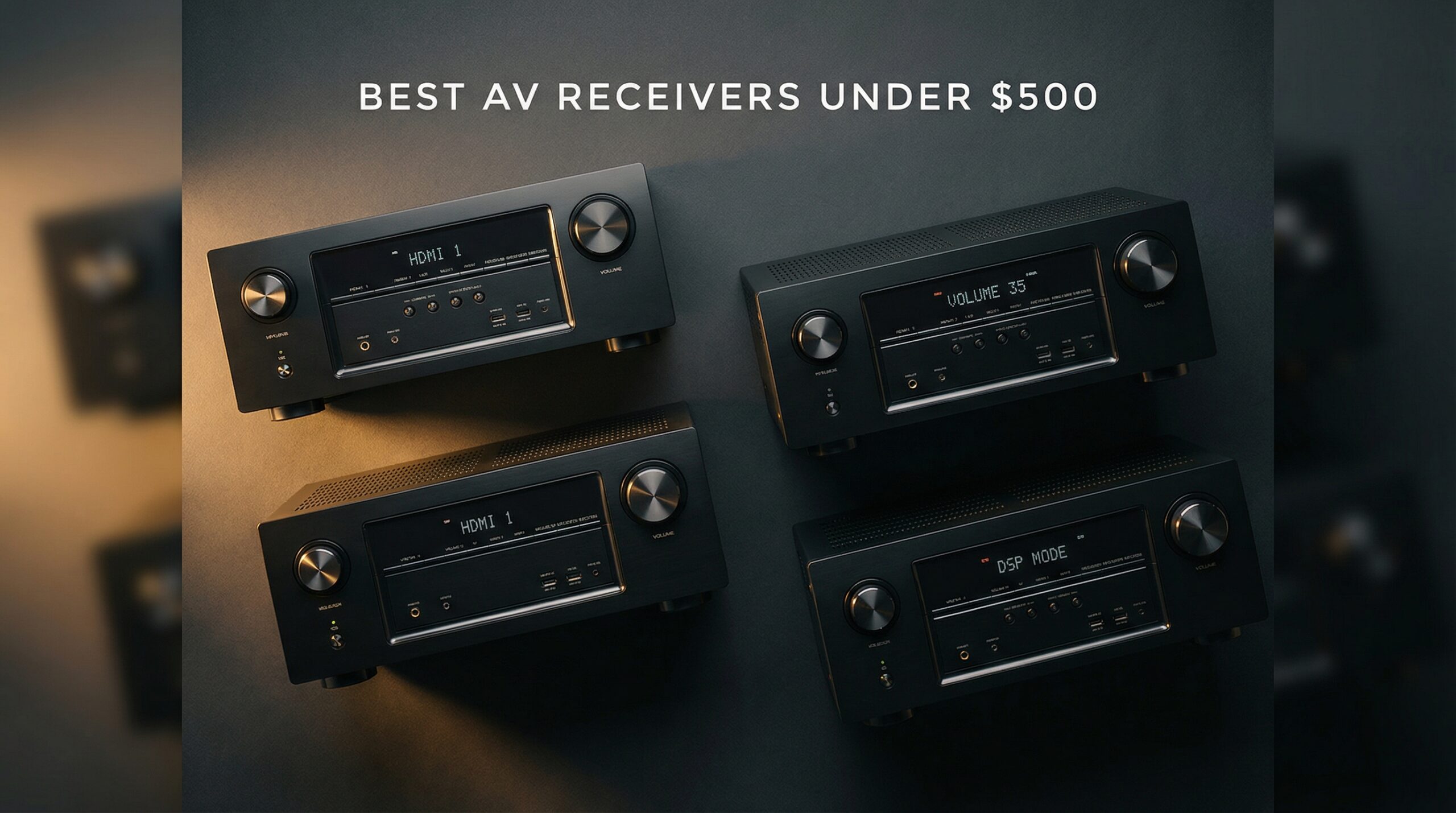 best av receivers under $500