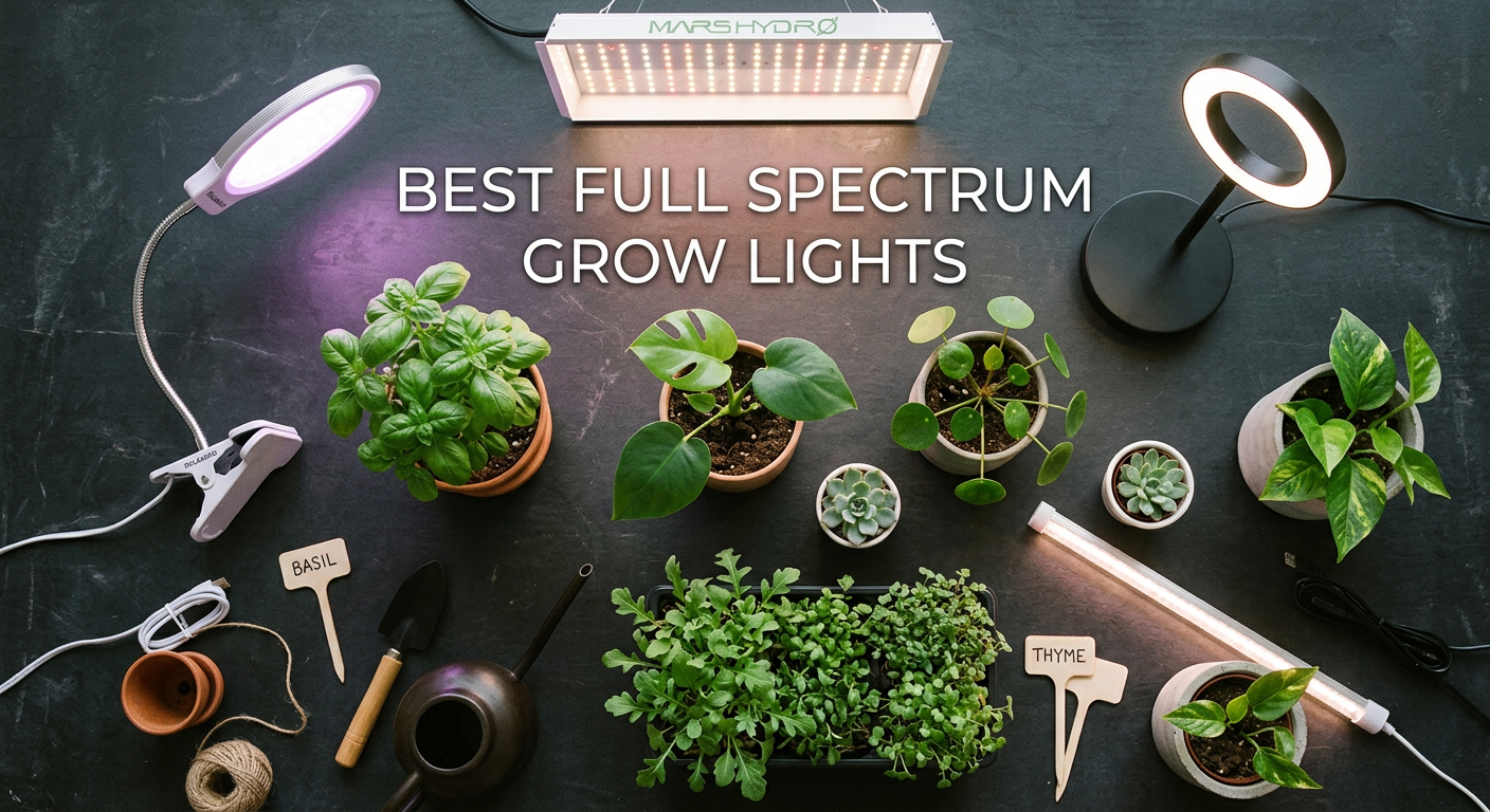 best full spectrum grow lights