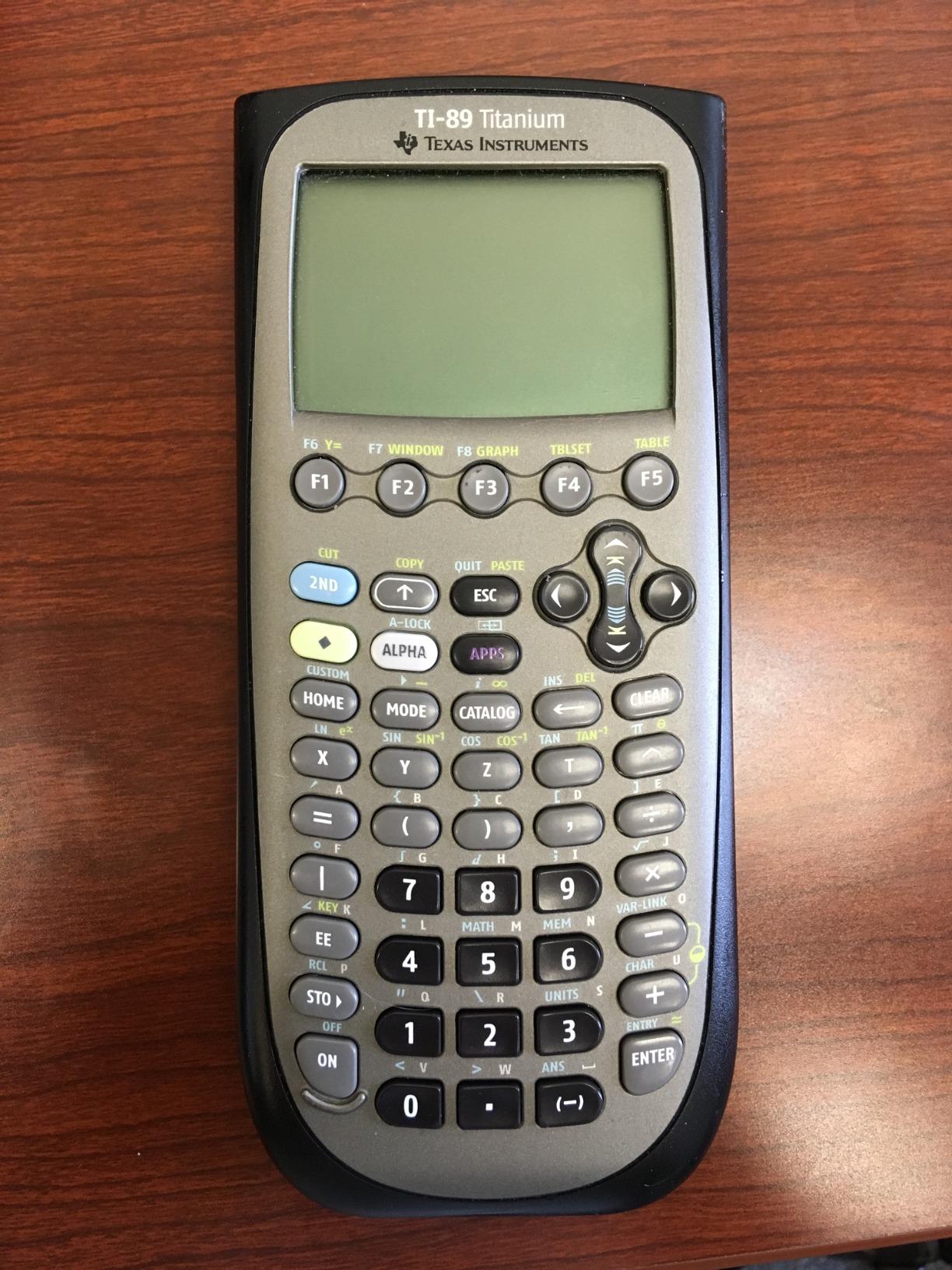 Texas Instruments TI-89 Titanium Graphing Calculator (packaging may differ) customer photo 1