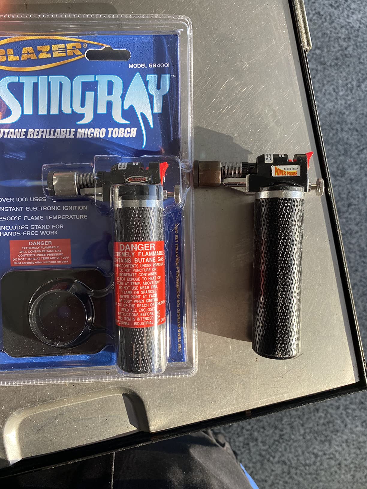 Blazer GB4001 Stingray Butane Torch, Black customer photo 1