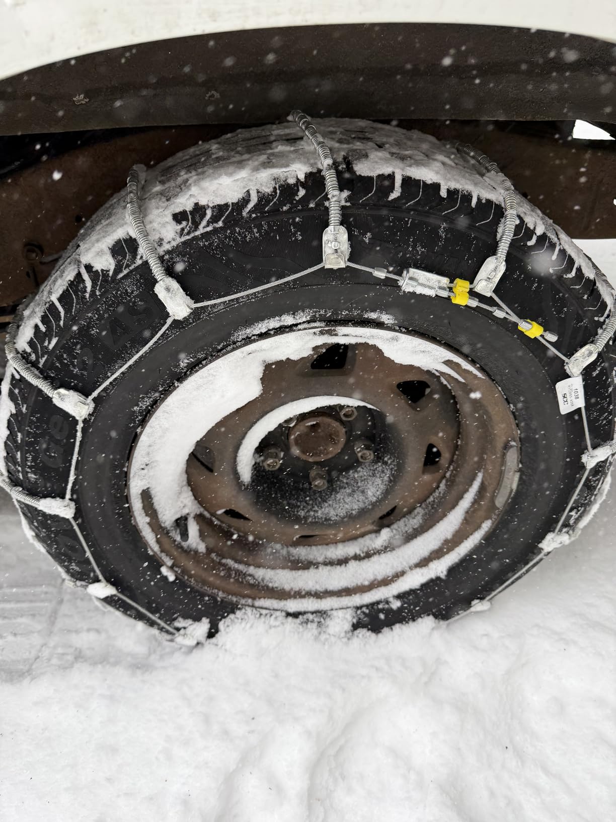 SCC SC1040 Radial Chain Cable Traction Tire Chain - Set of 2, Silver customer photo 2