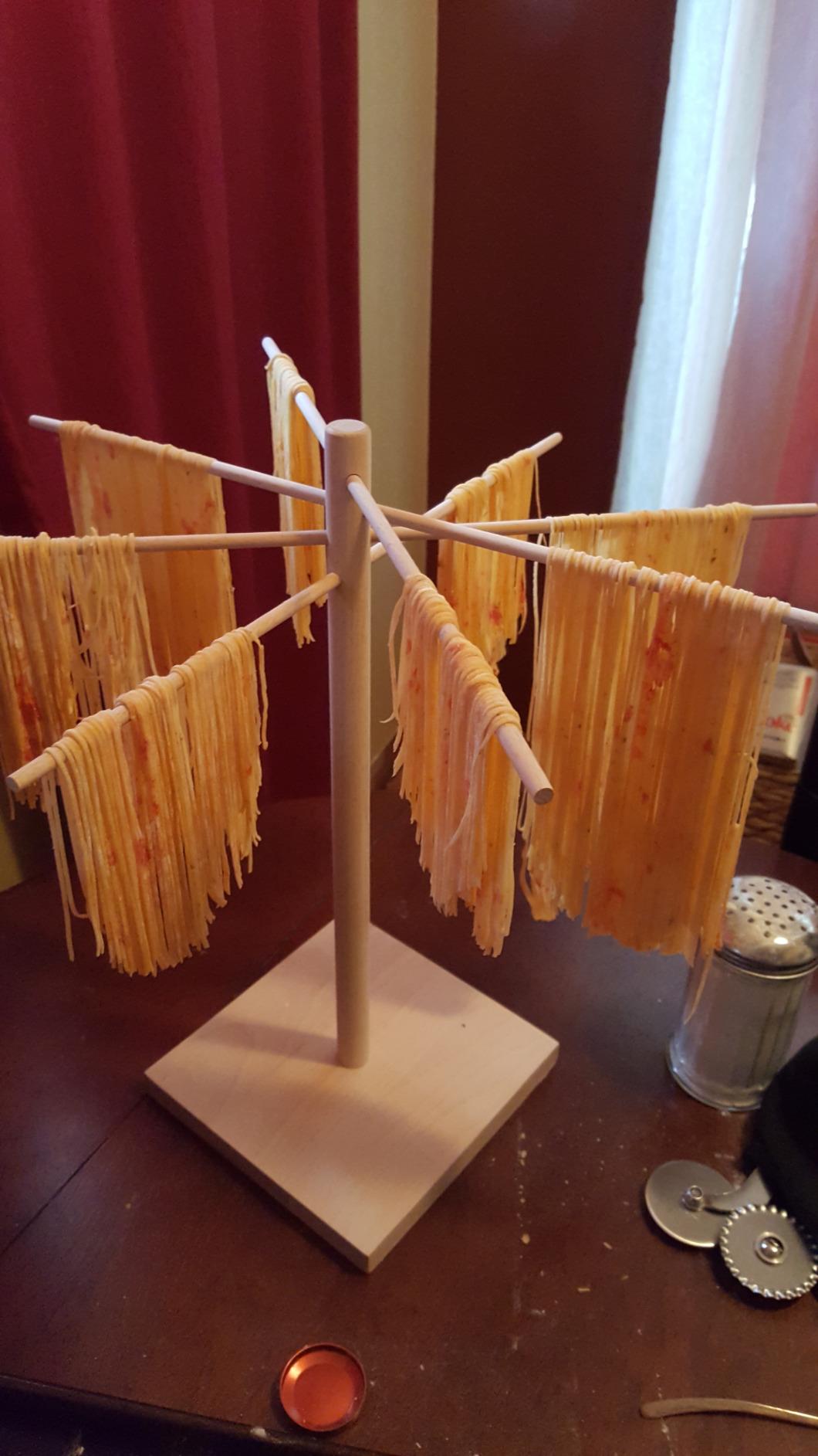 MARCATO Atlas 150 Machine, Made in Italy, Red, Includes Pasta Cutter, Hand Crank, and Instructions customer photo 1