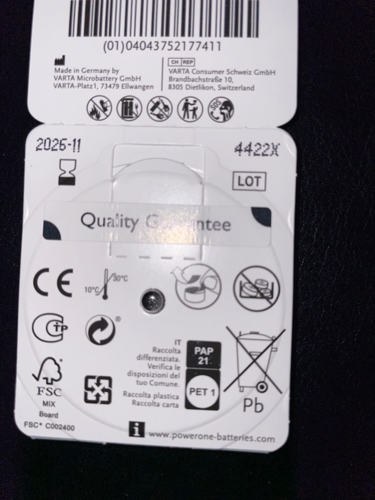 Varta Power One P13, 48 Count customer photo 1